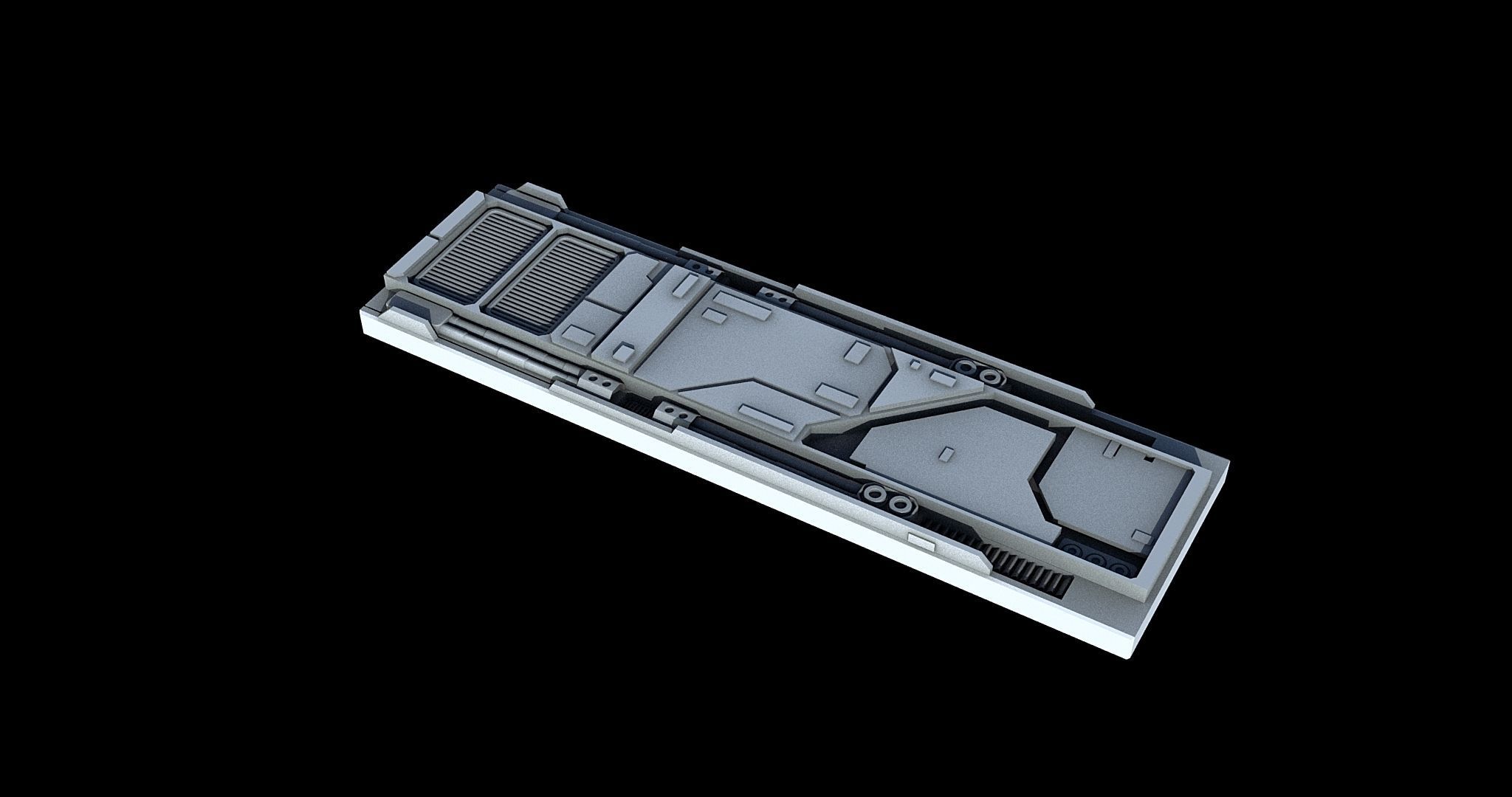 Sci-Fi KitBash and Props Pack Part two 3D model | CGTrader