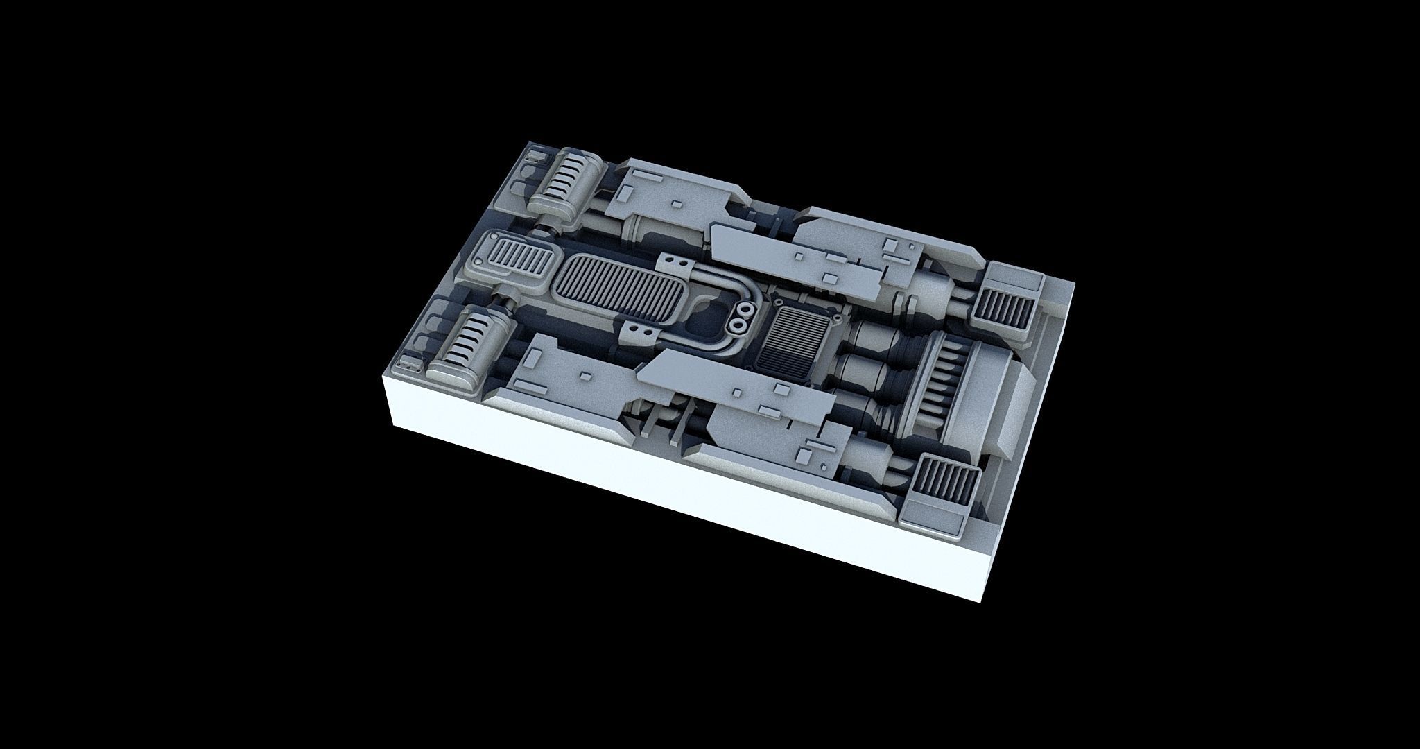 Sci-Fi KitBash and Props Pack Part two 3D model | CGTrader