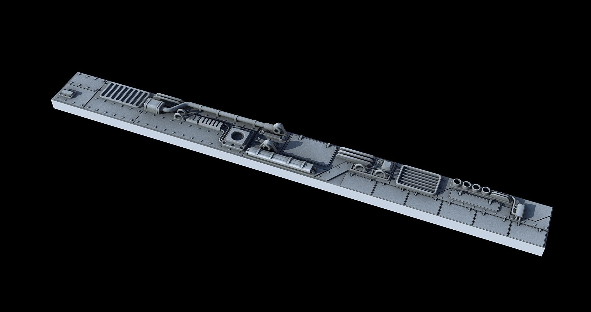 Sci-Fi KitBash and Props Pack Part three 3D model | CGTrader