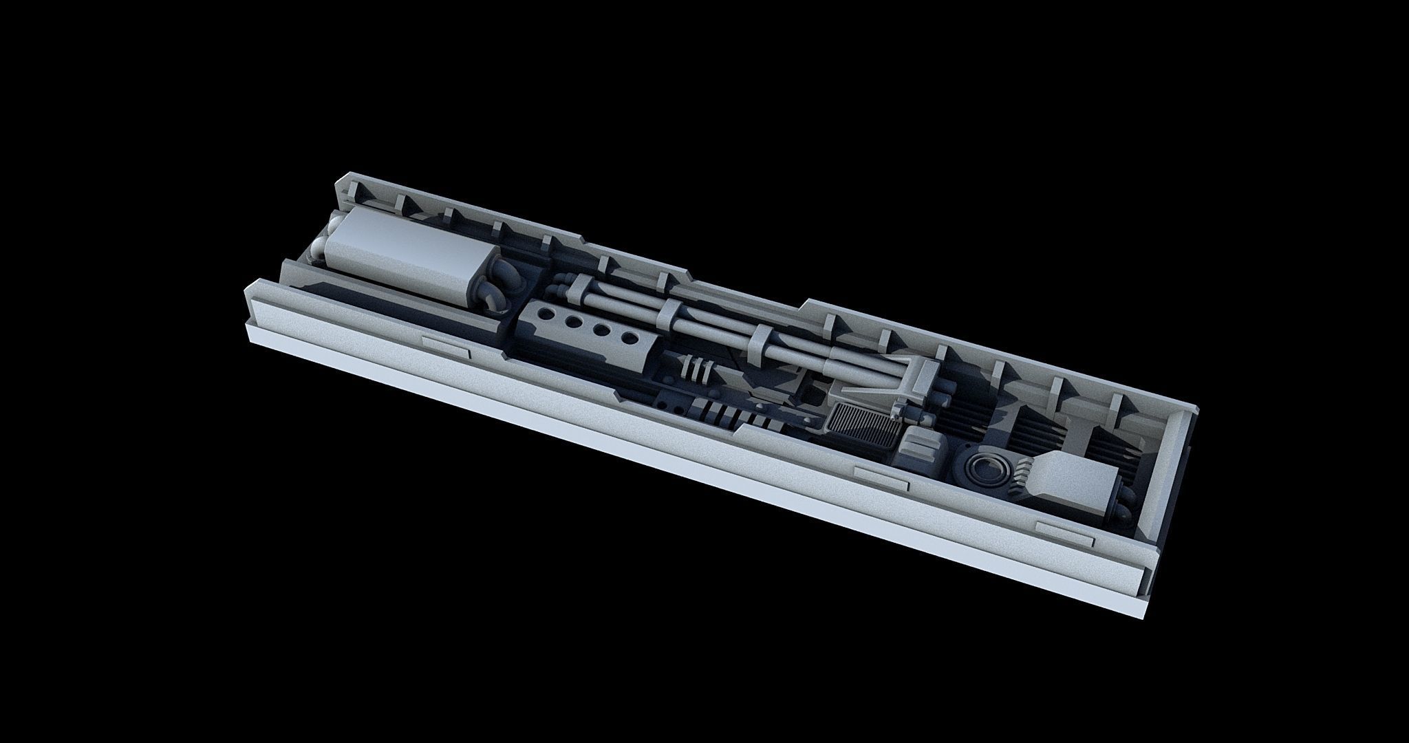 Sci-Fi KitBash and Props Pack Part three 3D model | CGTrader
