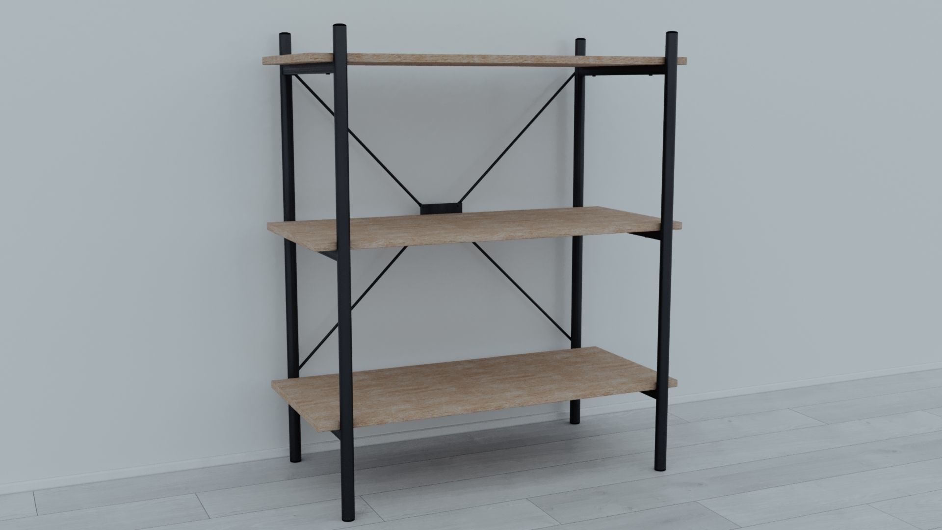 3D model Shelving 3 Jysk VR / AR / lowpoly CGTrader