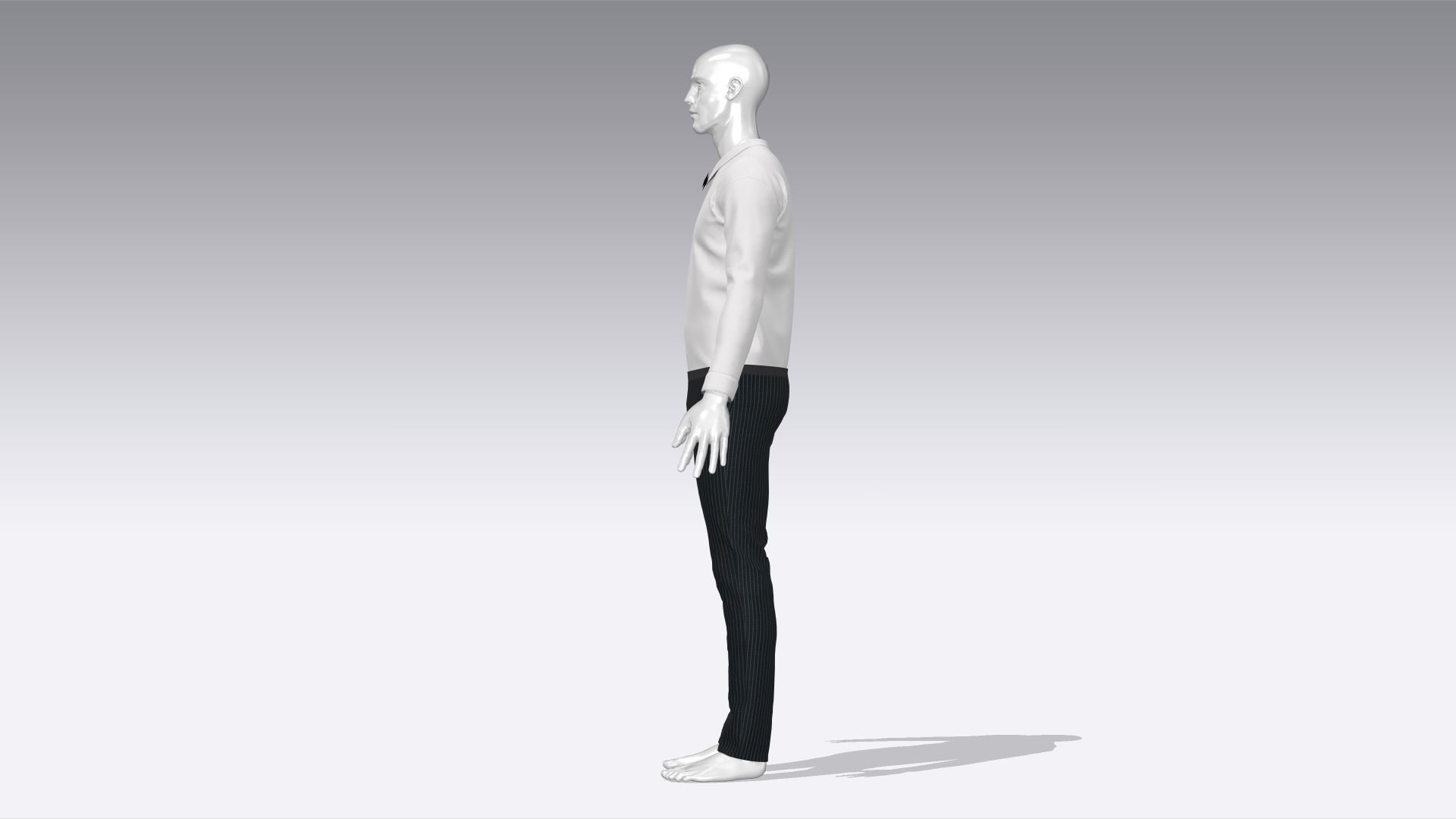 3D model Waiter Uniform VR / AR / low-poly | CGTrader
