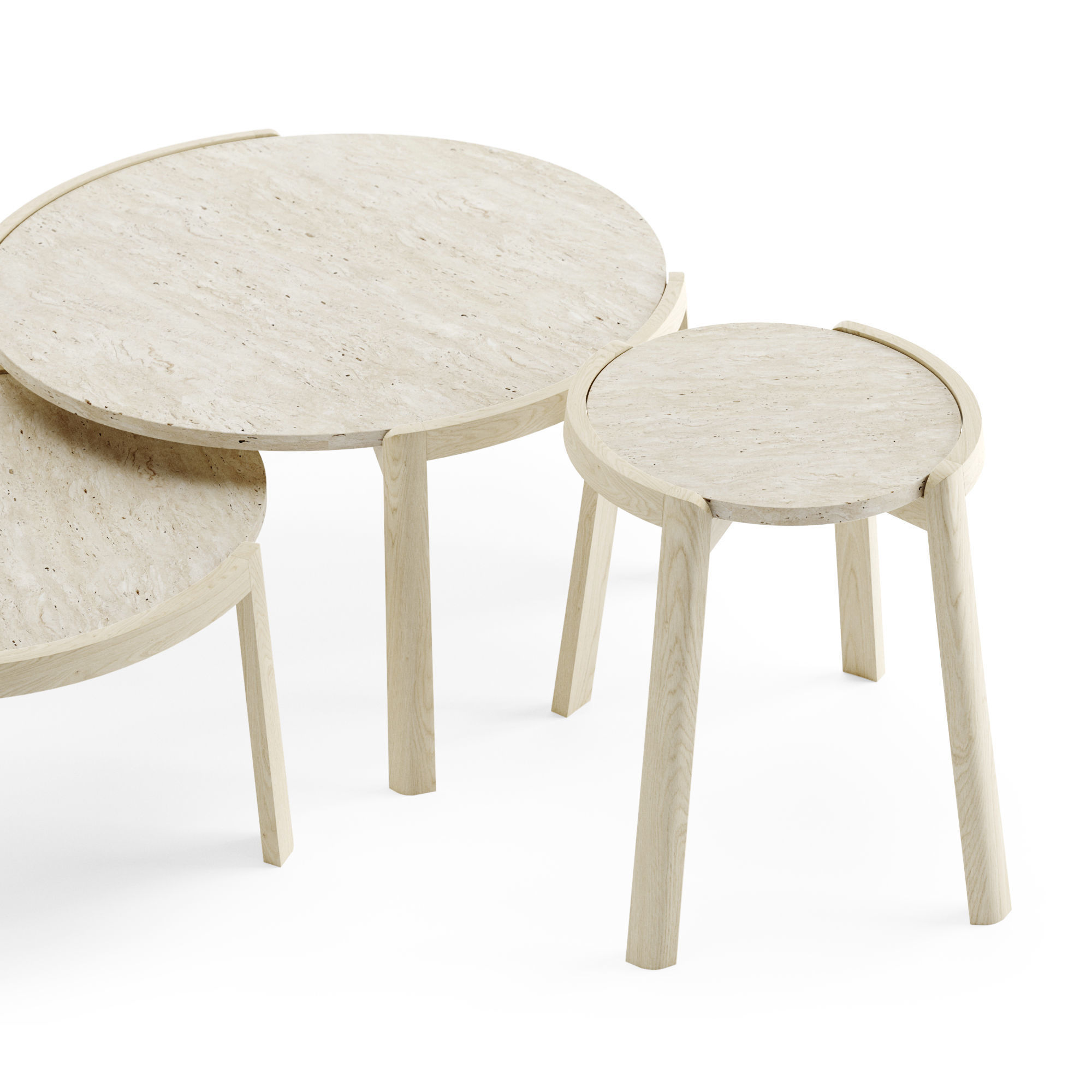 Bolia Coffee Table Mix 3D model | CGTrader