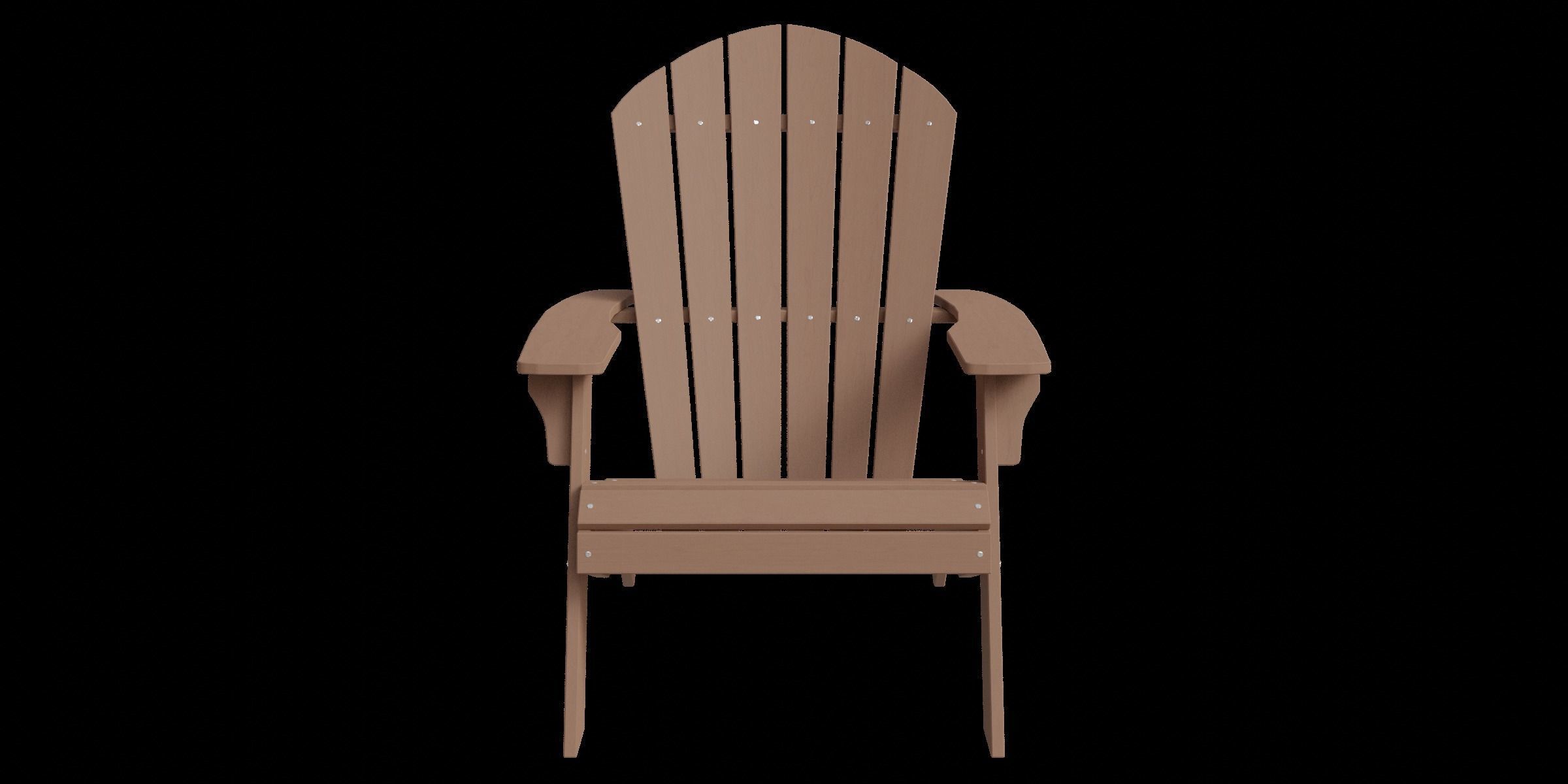 3D model Polyteak King Size Adirondack Chair VR / AR / lowpoly CGTrader