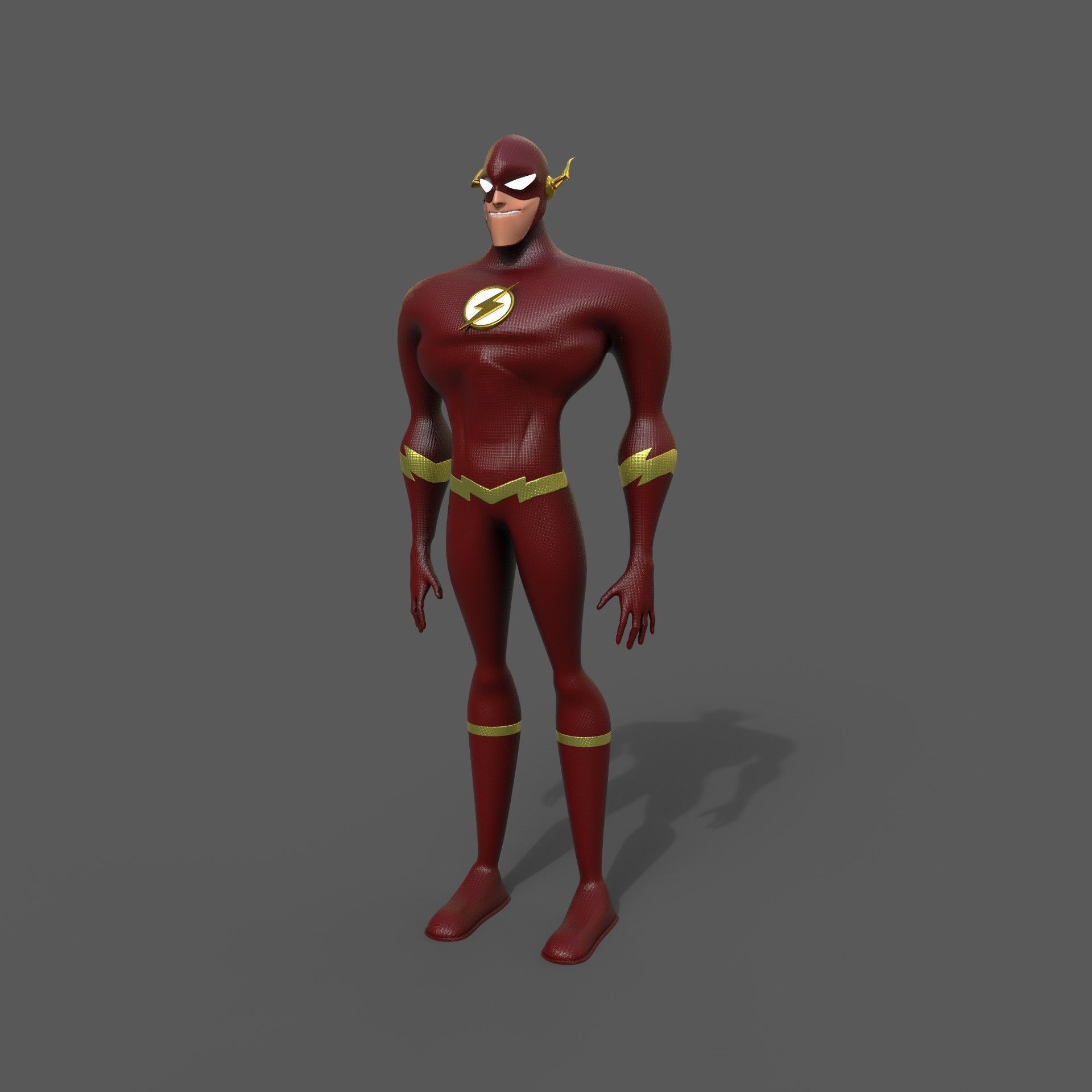 The Flash 3D model | CGTrader