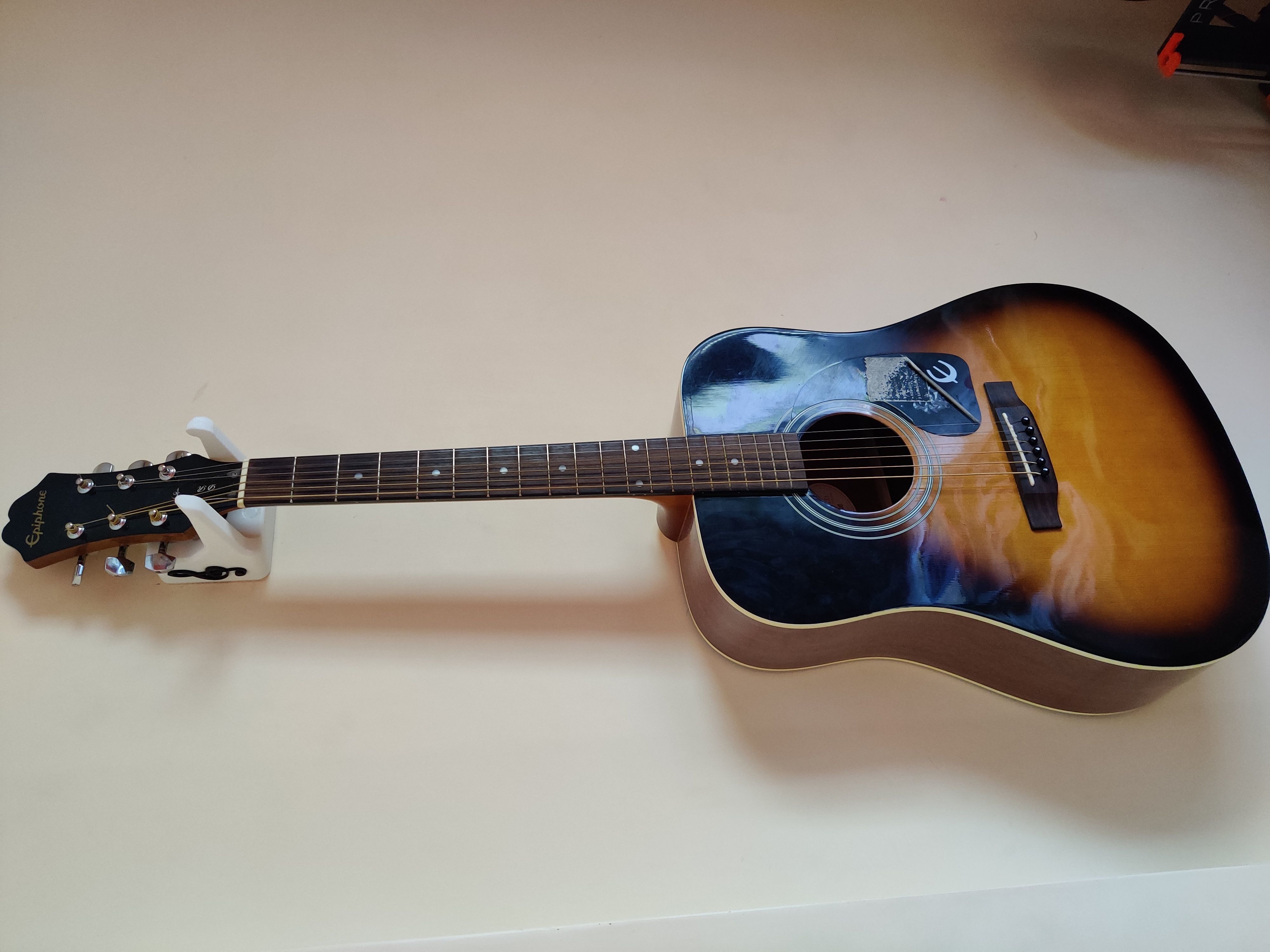 Guitar Wall Mount 3D model 3D printable CGTrader