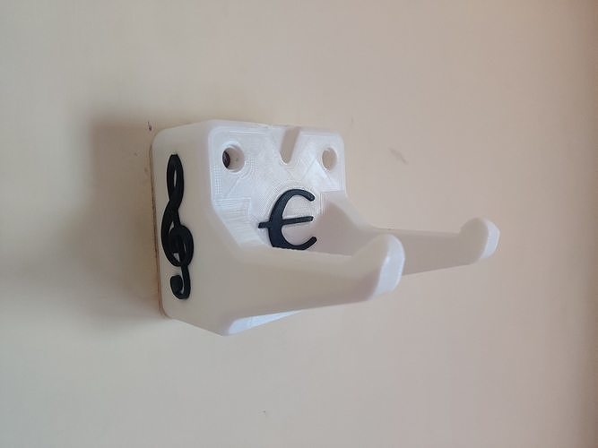 Guitar Wall Mount 3D model 3D printable CGTrader