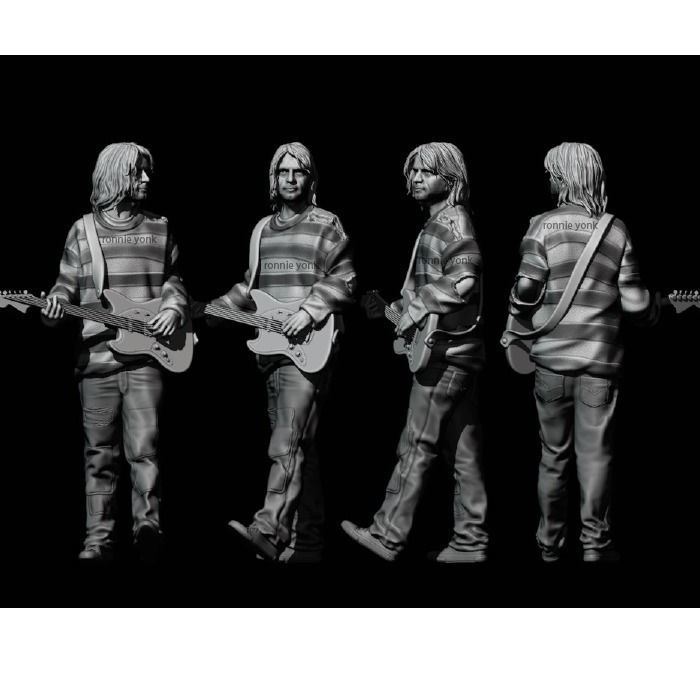 kurt cobain - Nirvana 3Dprinting 3D model 3D printable | CGTrader