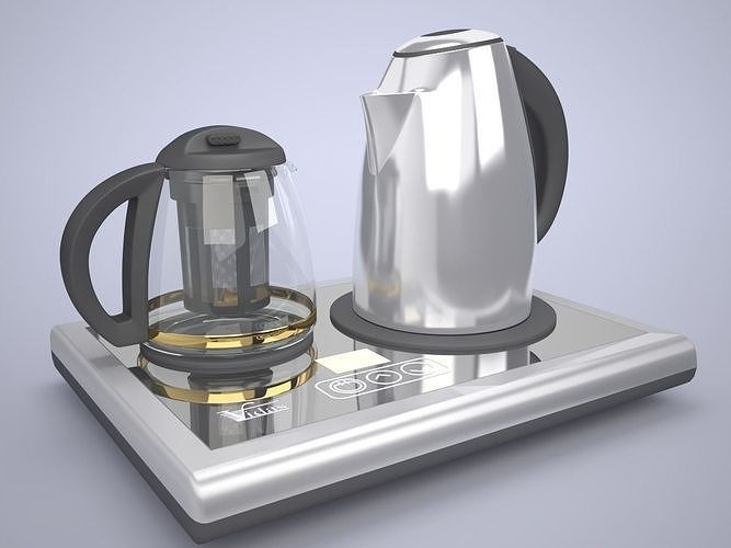 Tea Maker 2095 free 3D model | CGTrader
