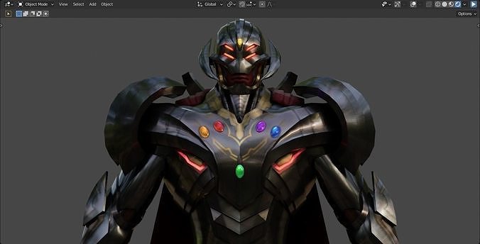 Infinity Ultron 3D Model free 3D model animated rigged | CGTrader