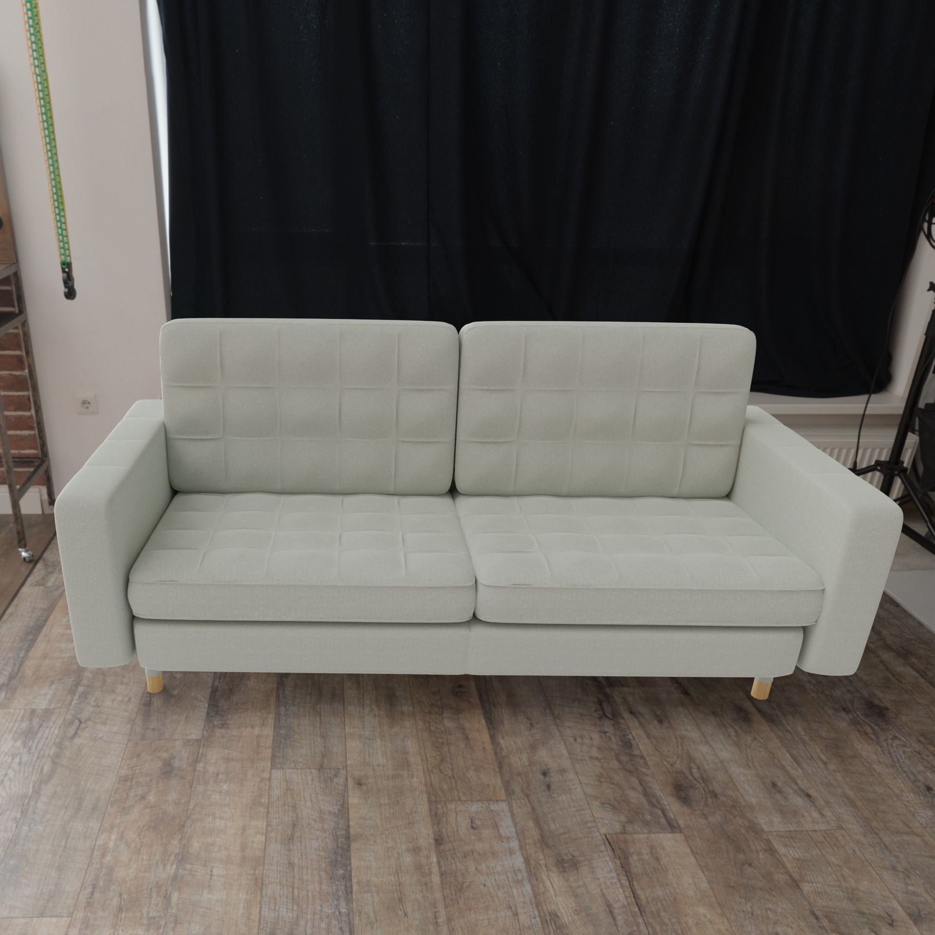 Sofa 3 seats IKEA LANDSKRONA 3D model CGTrader