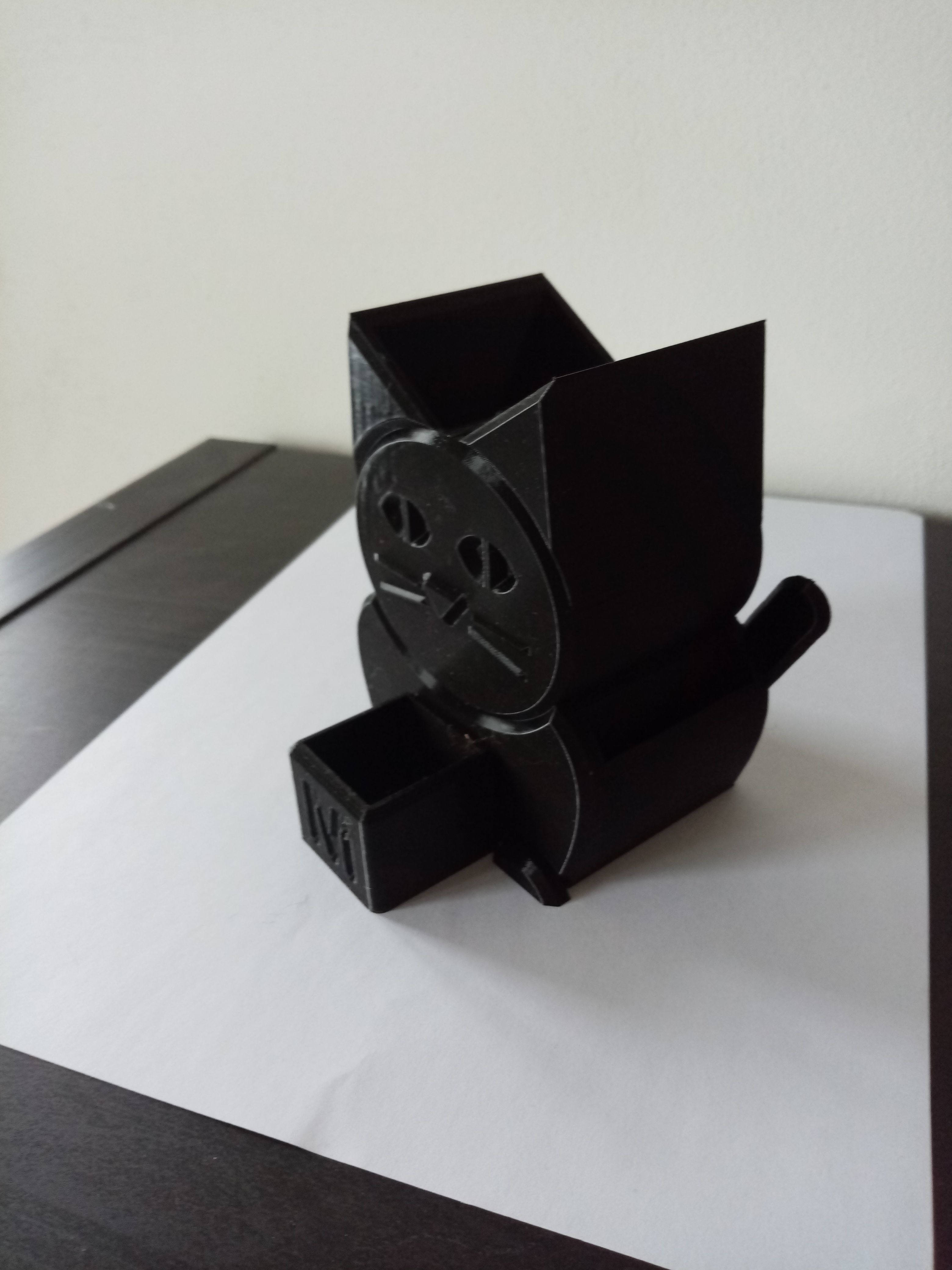 Pencil holder CAT easy print 3D model 3D printable CGTrader