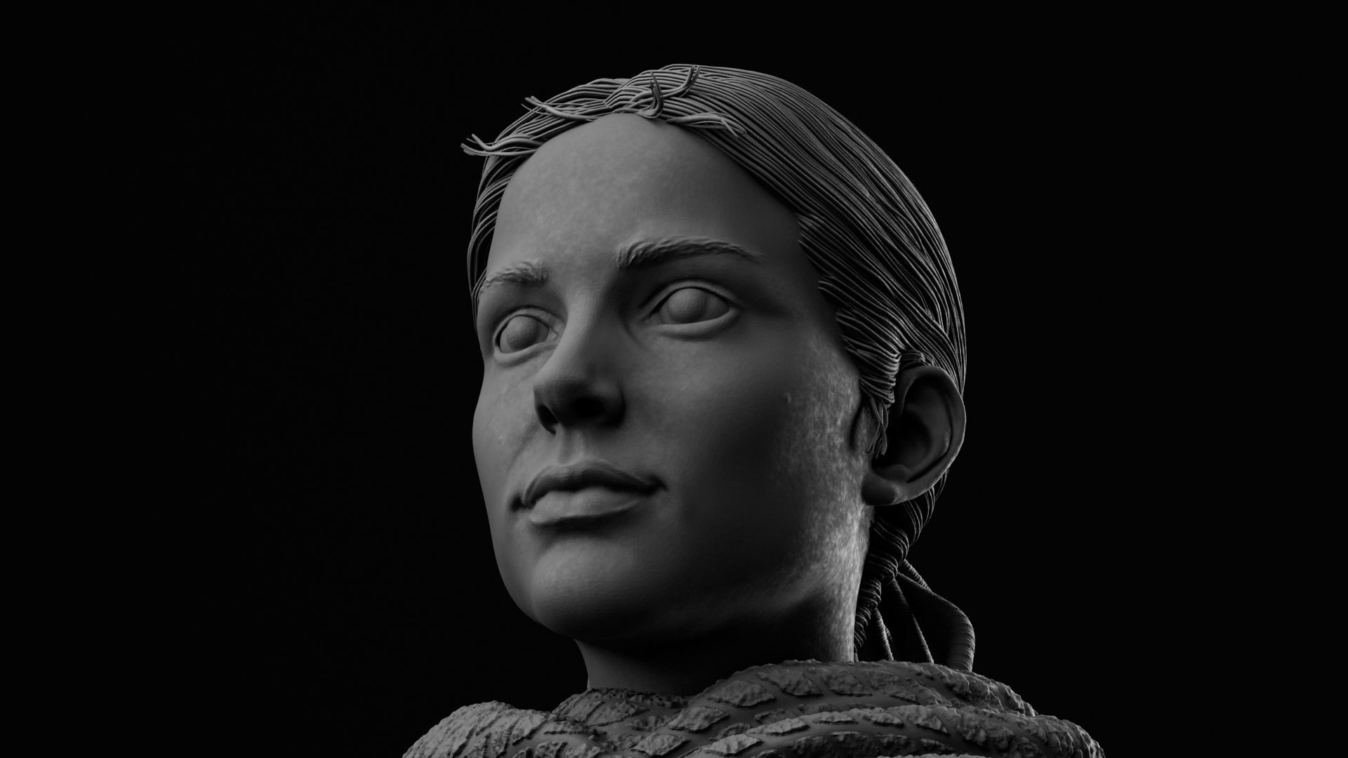 Natalie Portman - Padme Amidala - Star Wars Episode II 3D model 3D ...