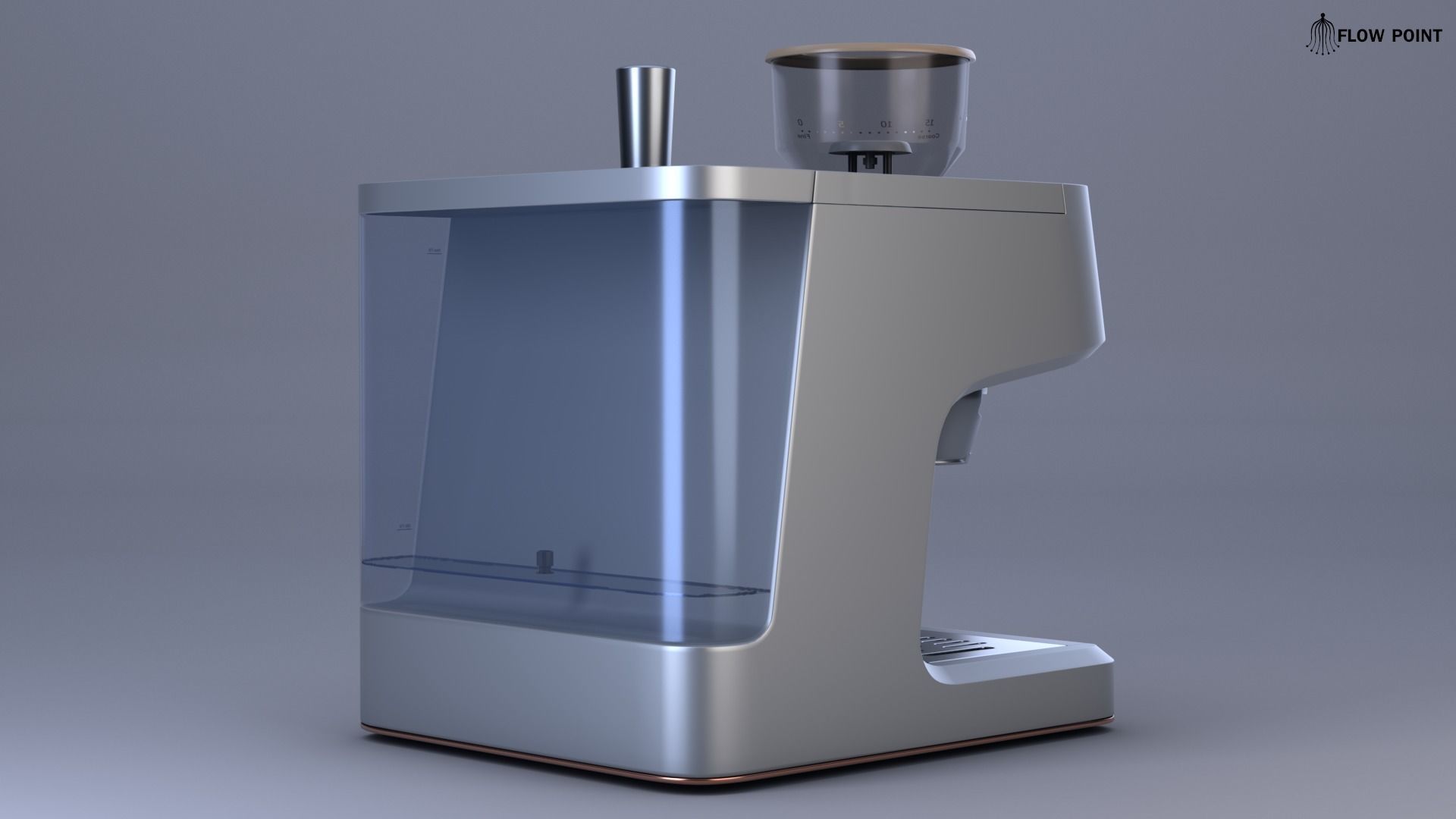 Cafe Bellissimo Coffee Maker 3D model CGTrader