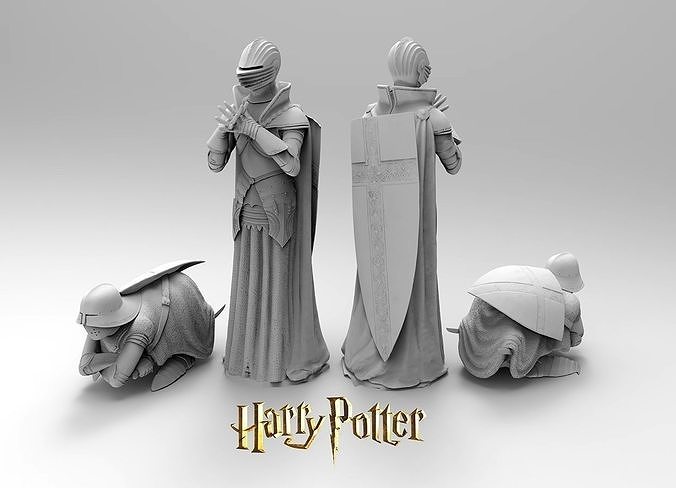 harry potter chess 3D model 3D printable | CGTrader