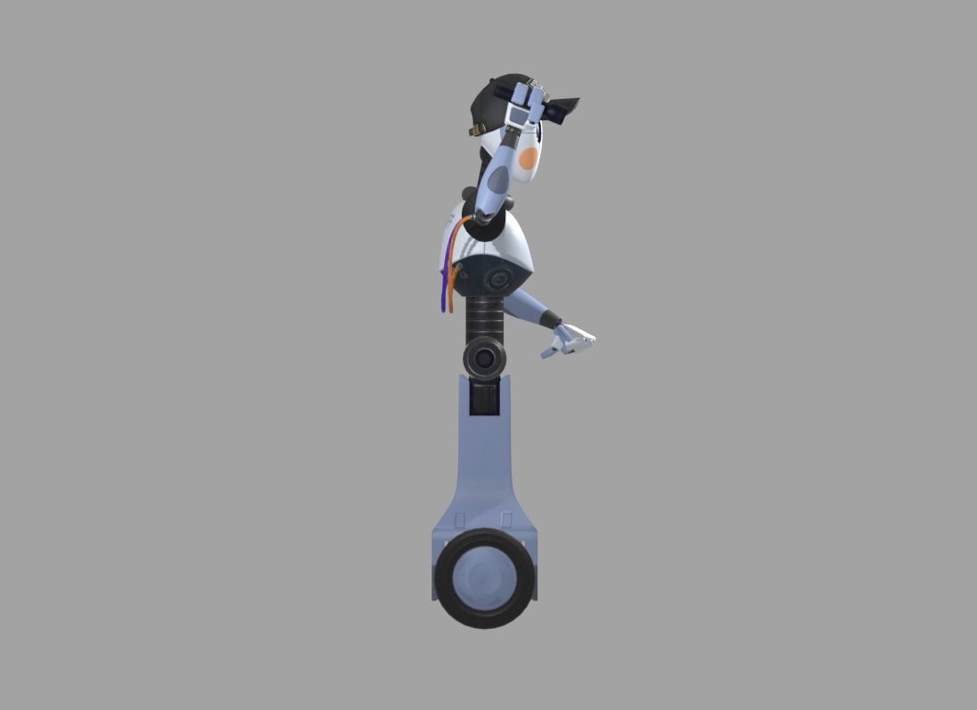 3D model Security Bot FNAF Security Breach VR / AR / lowpoly CGTrader