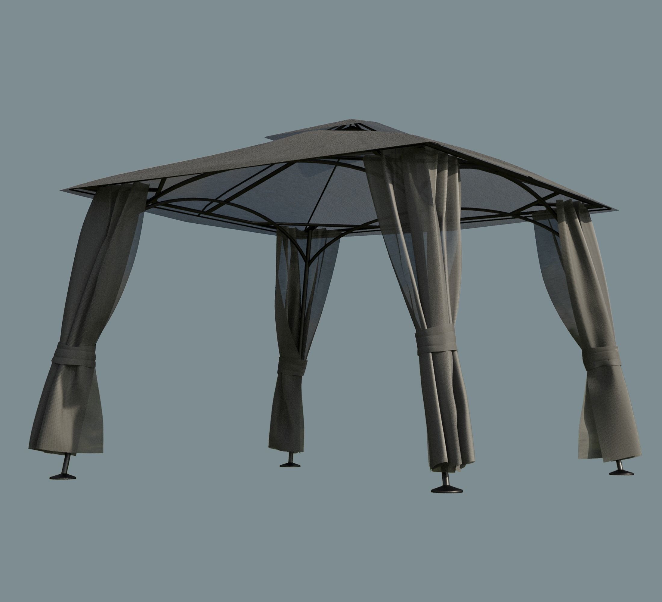 Gazebo tent SANKT HANS Jysk 3D model CGTrader