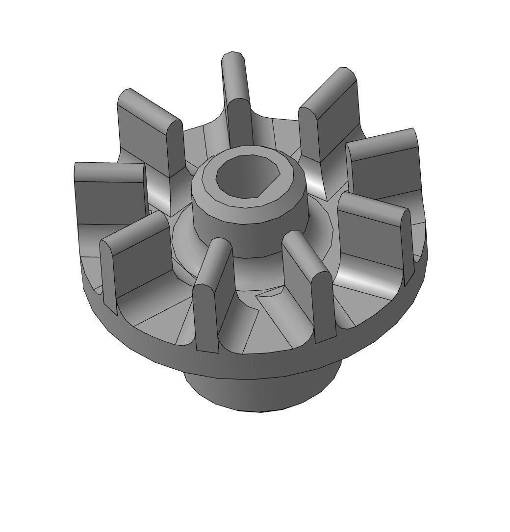 POLARIS PHB 0708A BLENDER COUPLING 3D model 3D printable | CGTrader