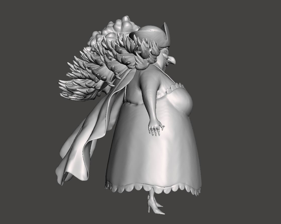 Big Mom 3d Model