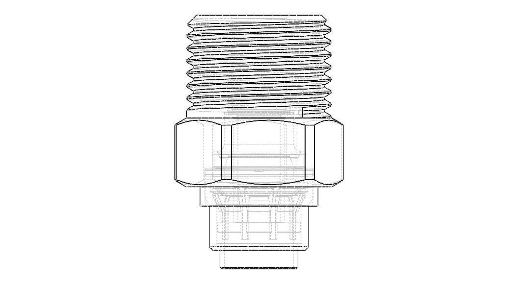 Brass Truck Fittings Set 3D model rigged CGTrader