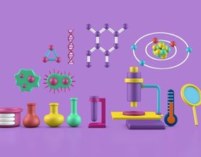 Nitrogen Atom Model 3d Project