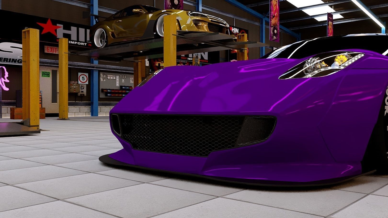 Karma Fisker 2012 Wide Body 3D model CGTrader