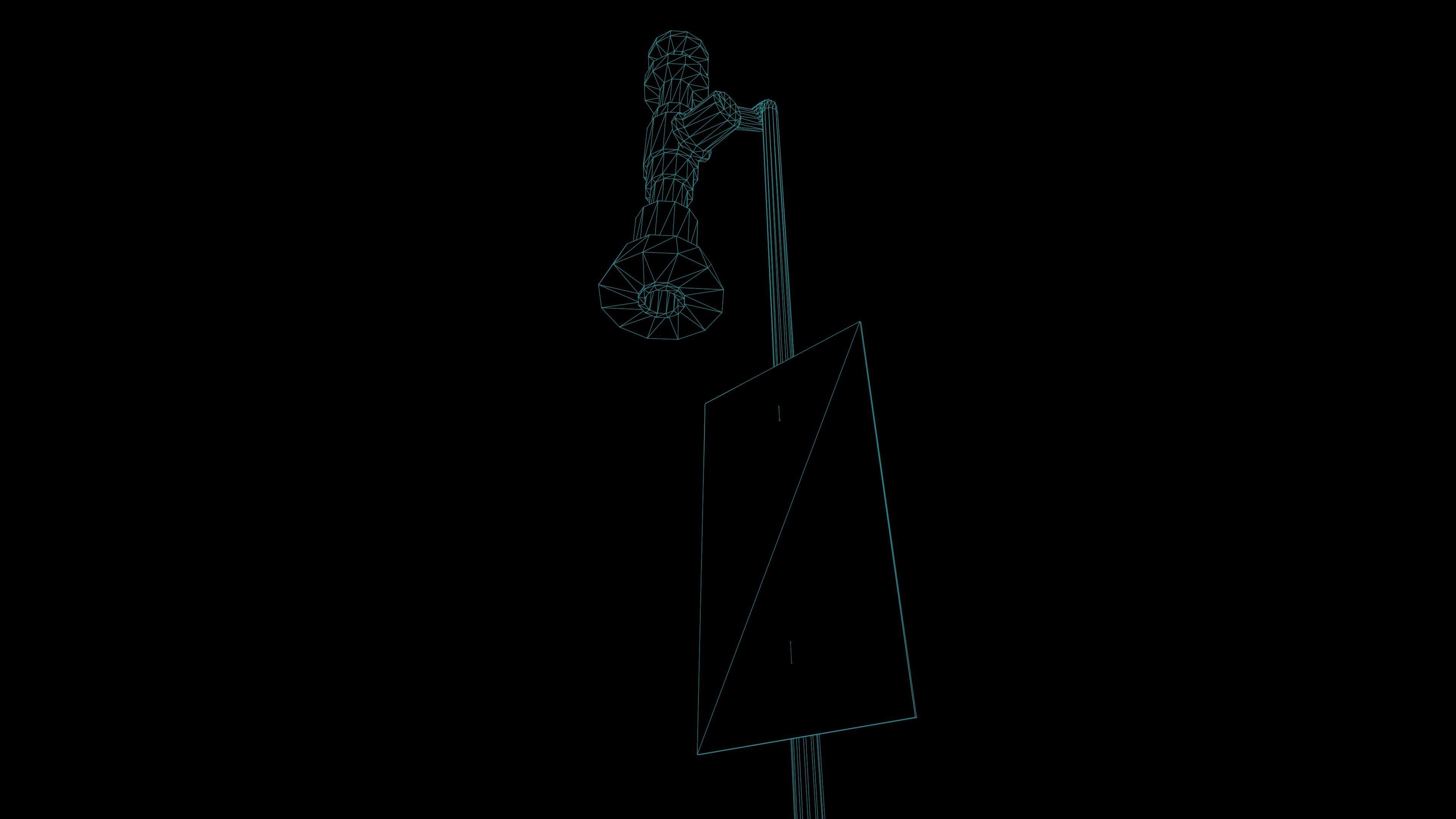 3D model BROENLAB Emergency Shower VR / AR / lowpoly CGTrader