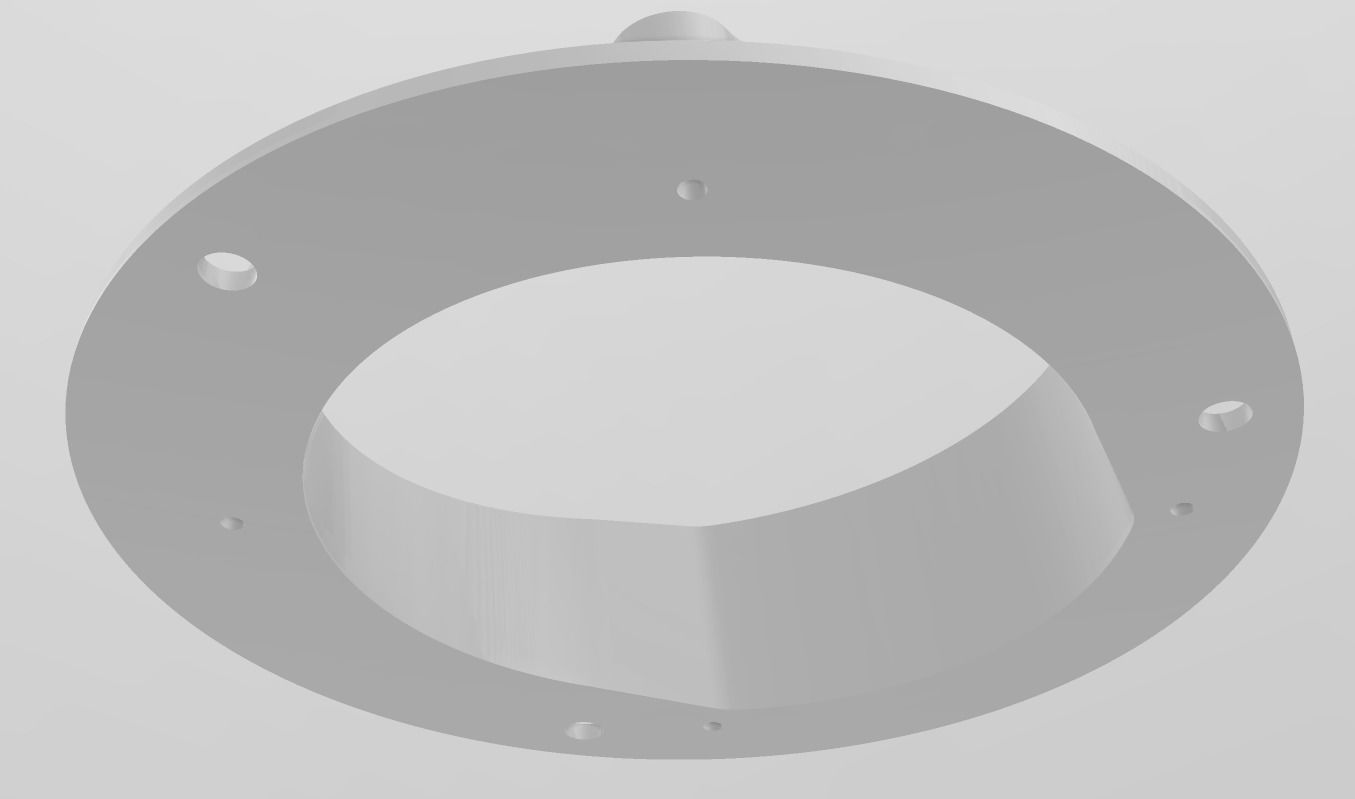 Adapter Opel Astra H Rear Speakers 130mm 3D model 3D printable | CGTrader