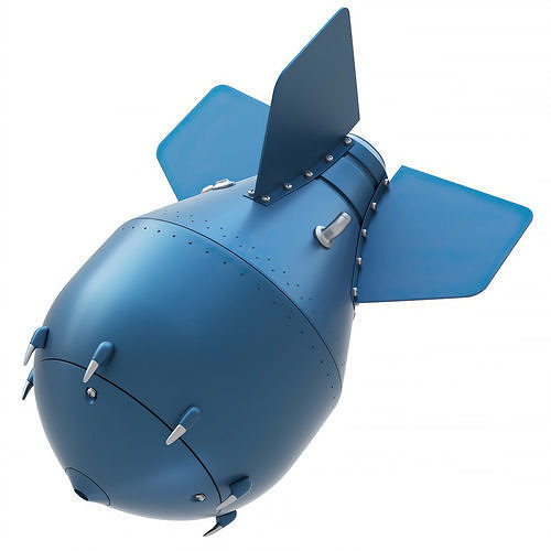Rocket 3D model CGTrader