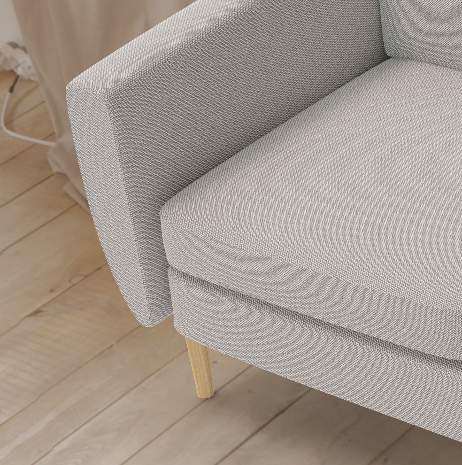 Sofa 4 seats by IKEA SMEDSTORP 3D model CGTrader