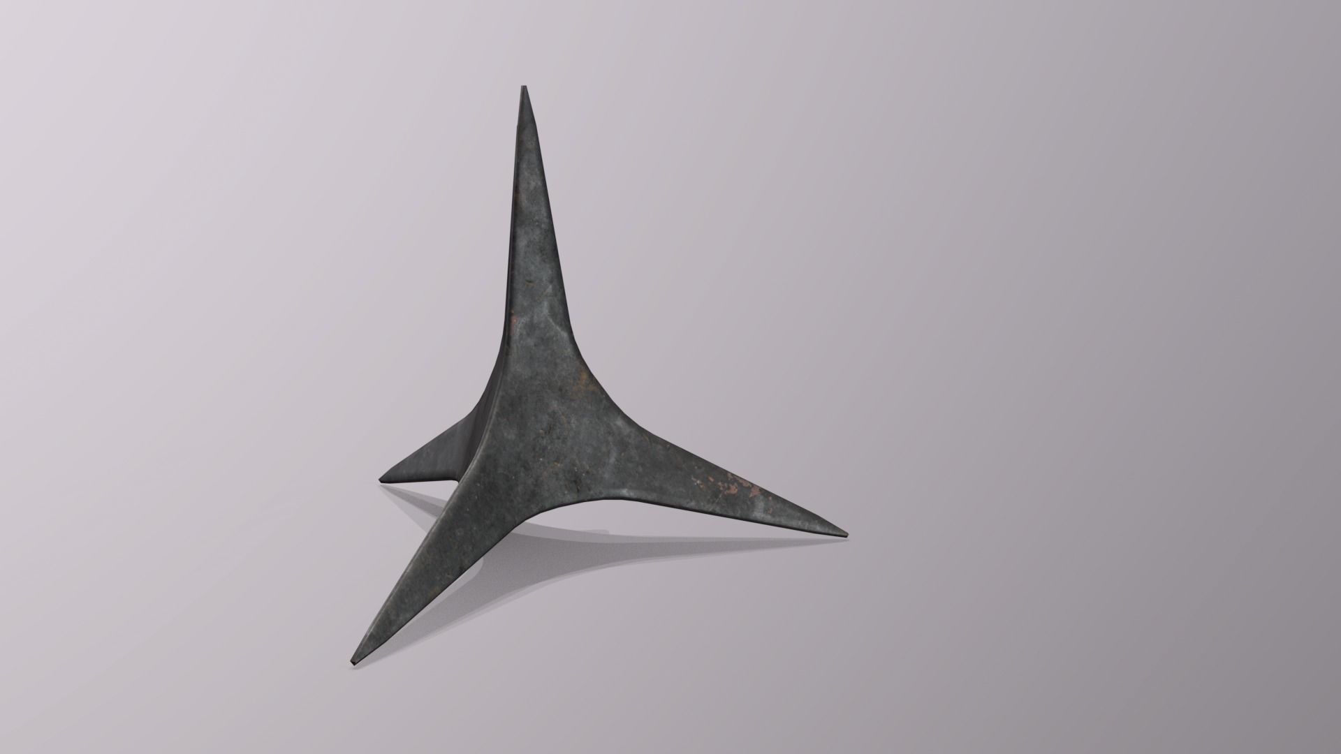 3D model Caltrops - Ninja Weapons VR / AR / low-poly | CGTrader