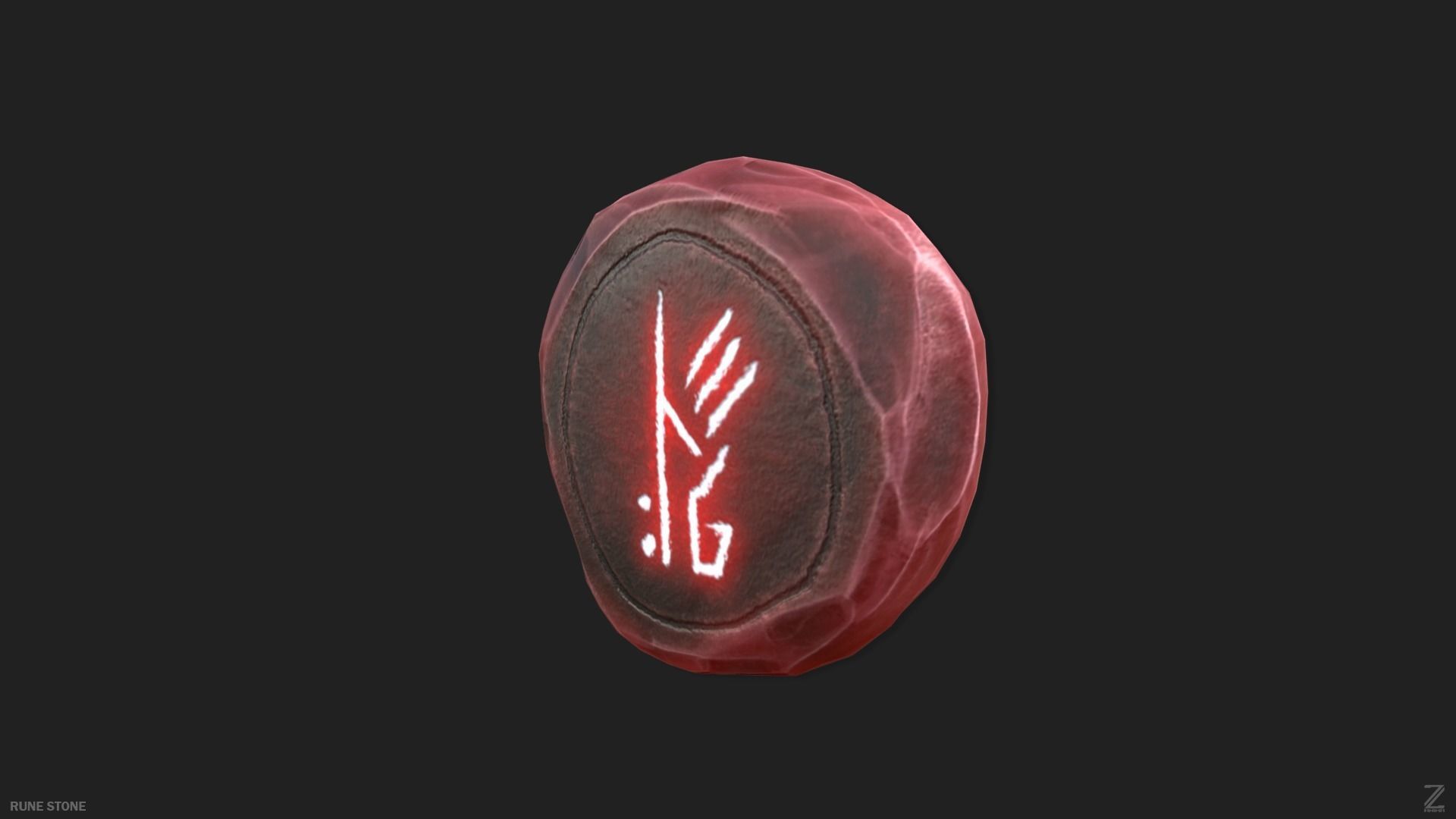 3D model Rune stone VR / AR / low-poly | CGTrader