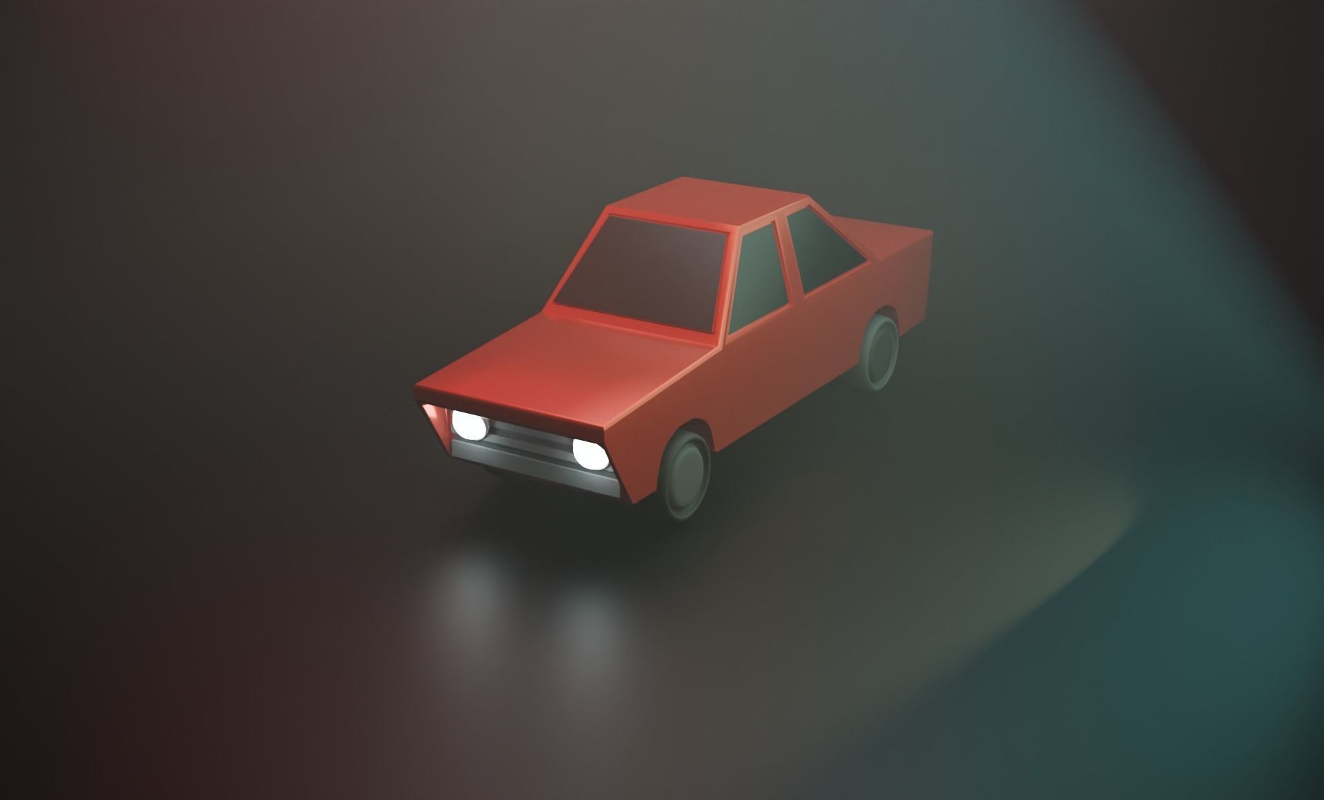 3D model car77 VR / AR / low-poly | CGTrader