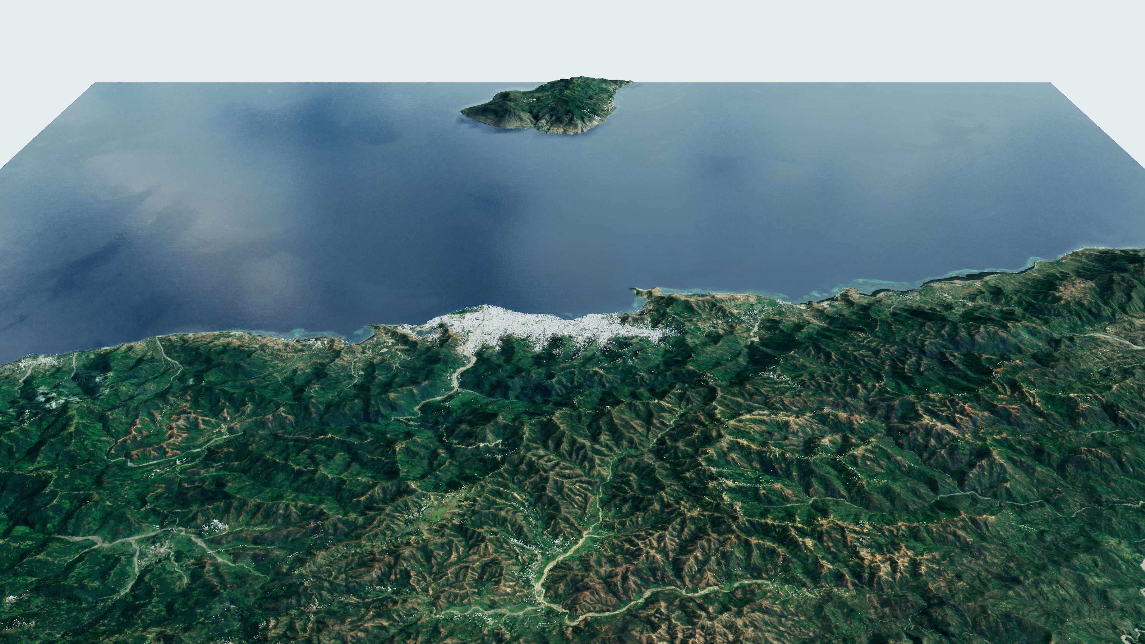 Dili Timor-Leste City Landscape 3D Model 3D model | CGTrader