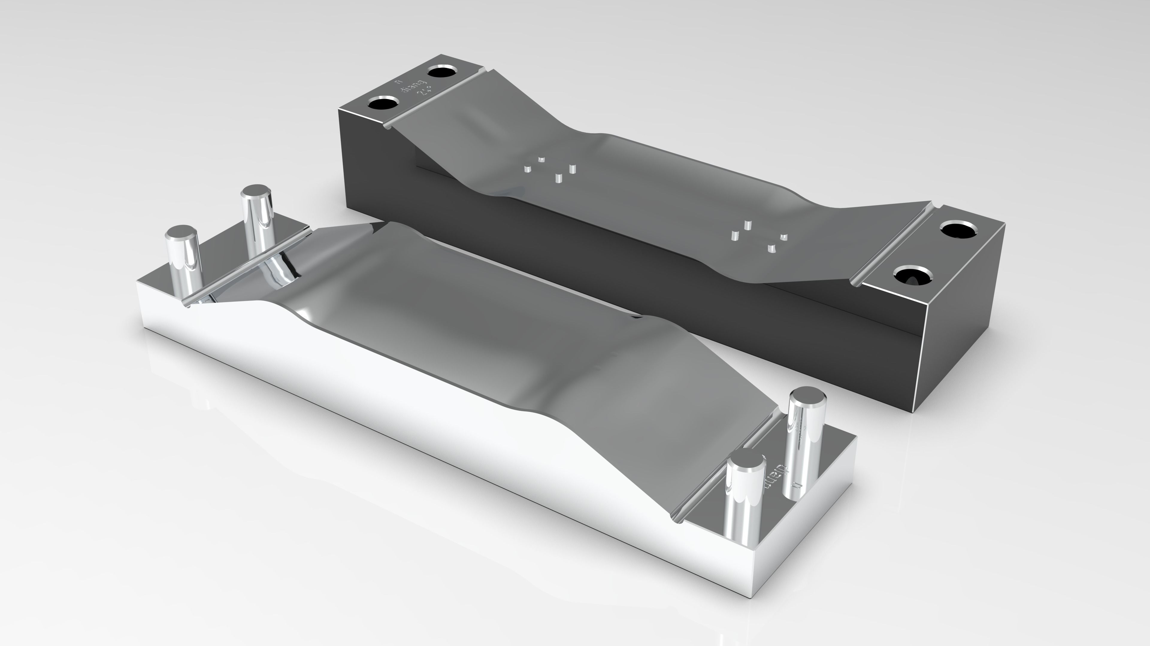 Fingerboard with Mold Design 3D model 3D printable CGTrader