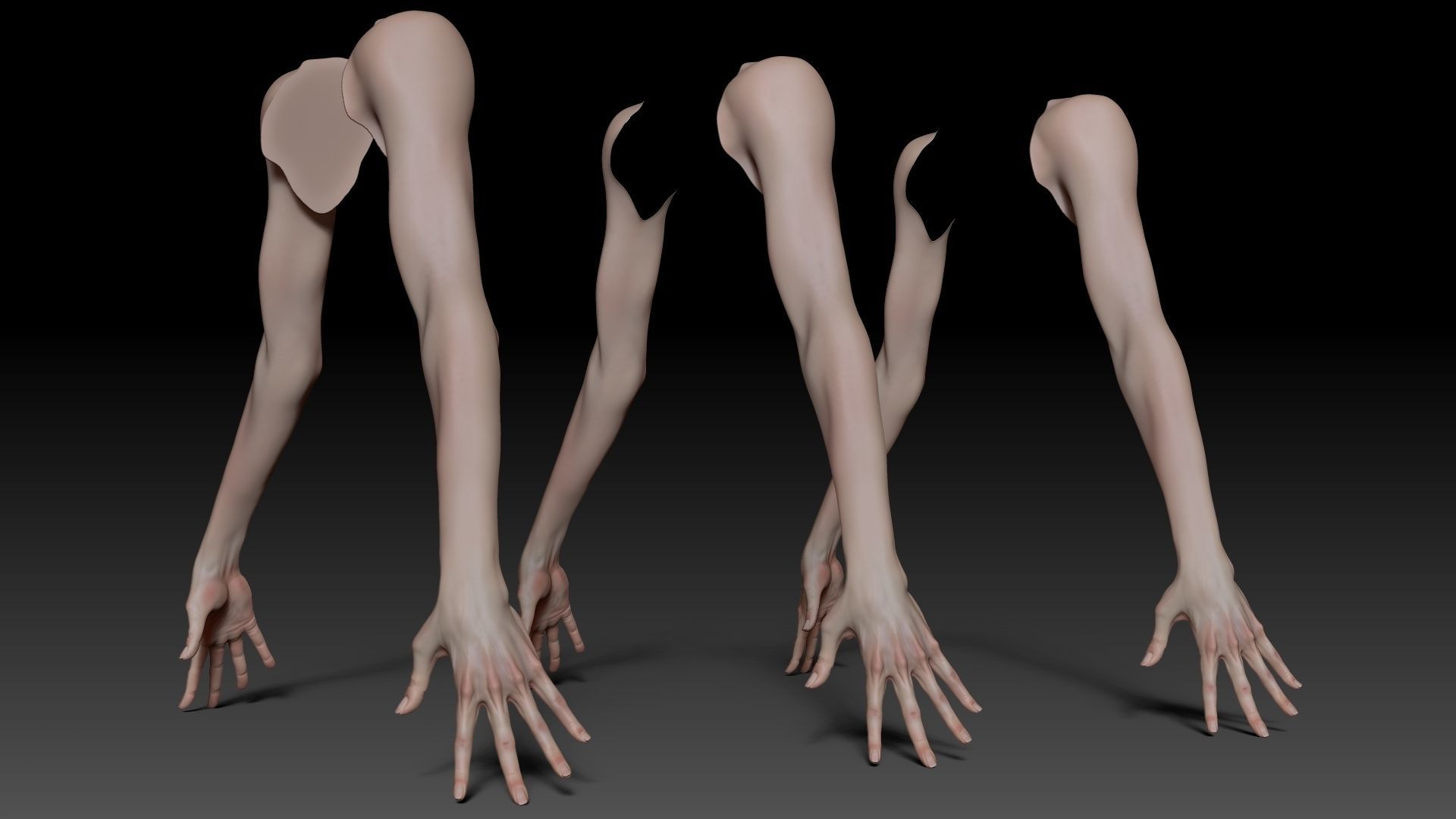 Female Pro Arm Sculpt Project 3D model | CGTrader
