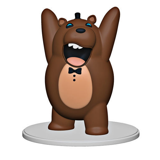 Freddy Fazbear Five Nights at Freddy s FNAF 3D model 3D printable ...