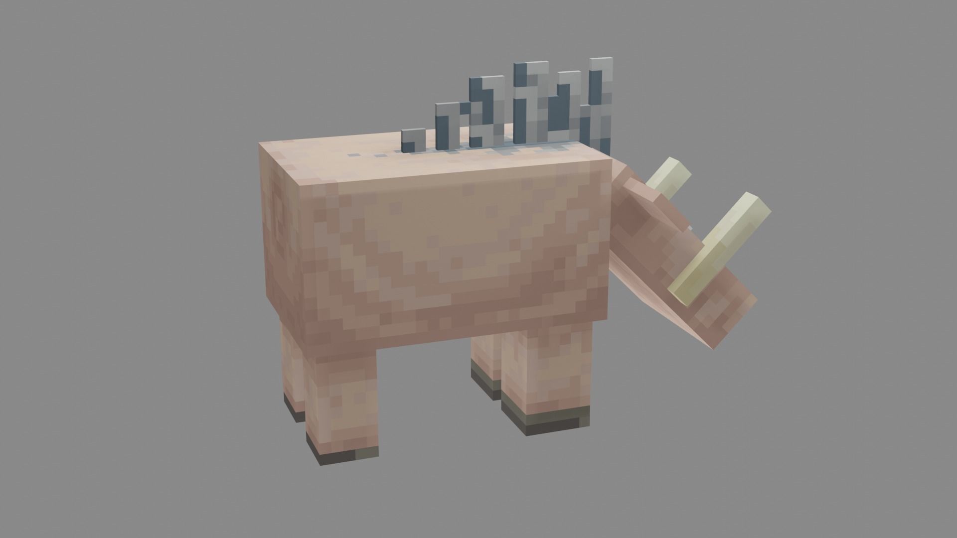 3D model Minecraft Hoglin VR / AR / low-poly | CGTrader