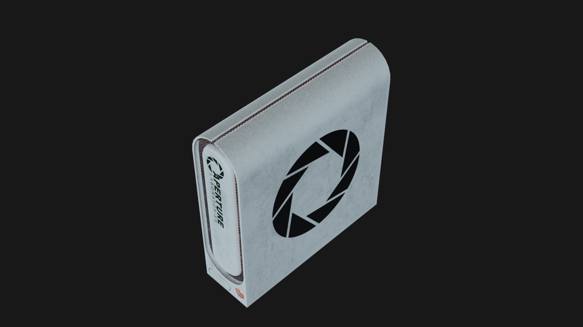 Aperture Laboratories Computer Portal 3D model | CGTrader