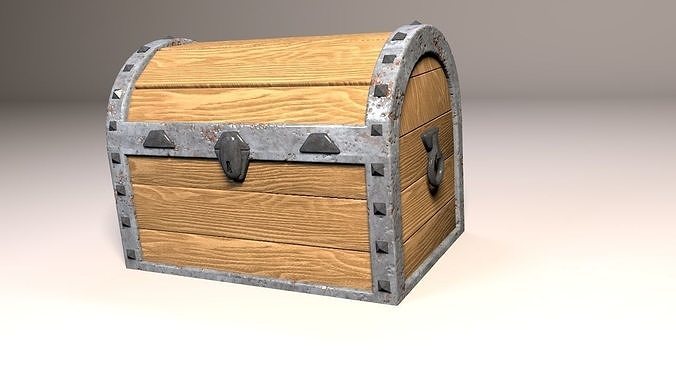 Treasure Chest 3D model 3D printable | CGTrader