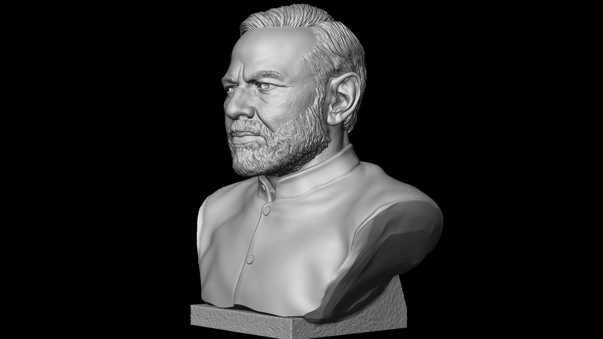 Narendra Damodardas Modi 3D model 3D printable | CGTrader