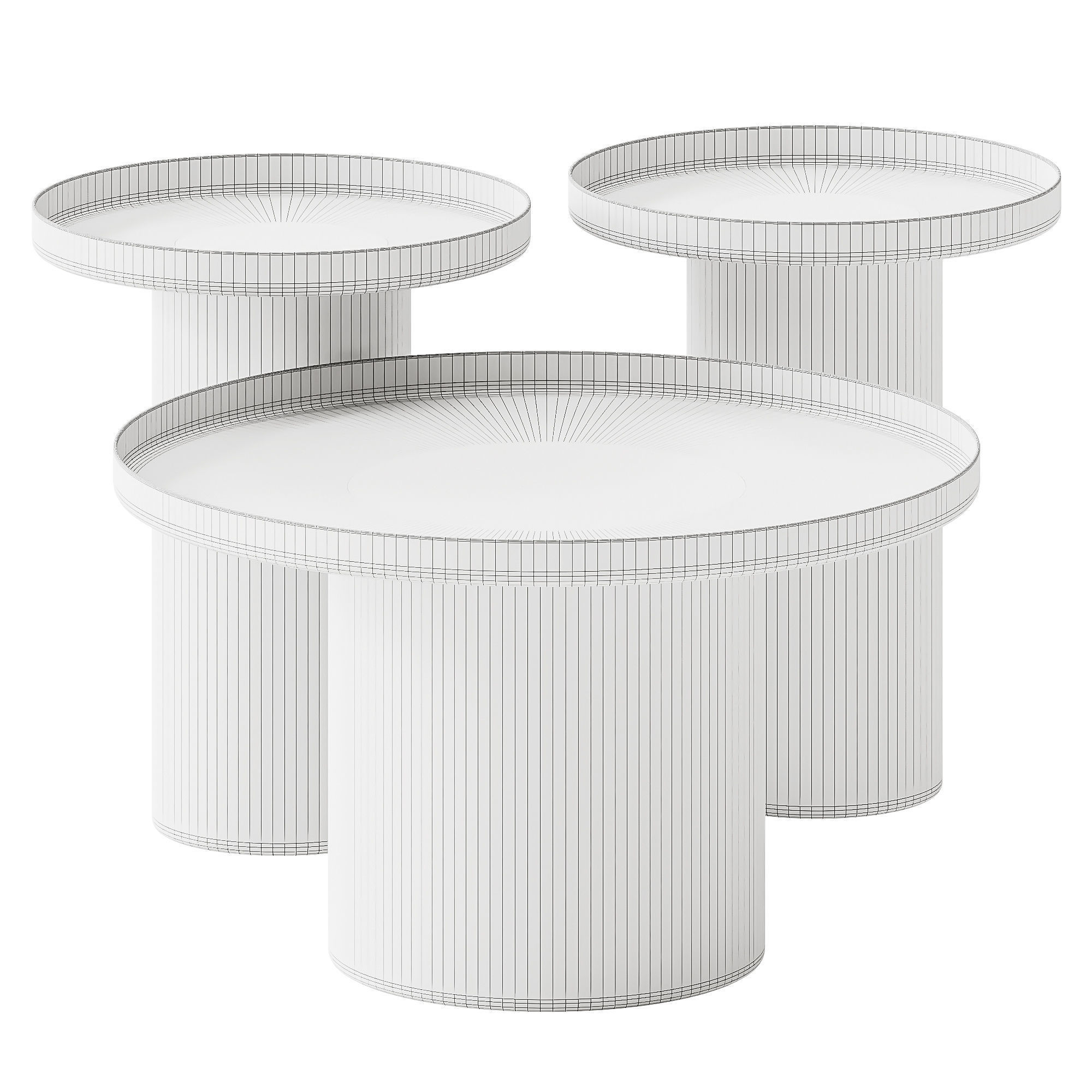 Shiny Bomb Coffee Tables 3D model | CGTrader