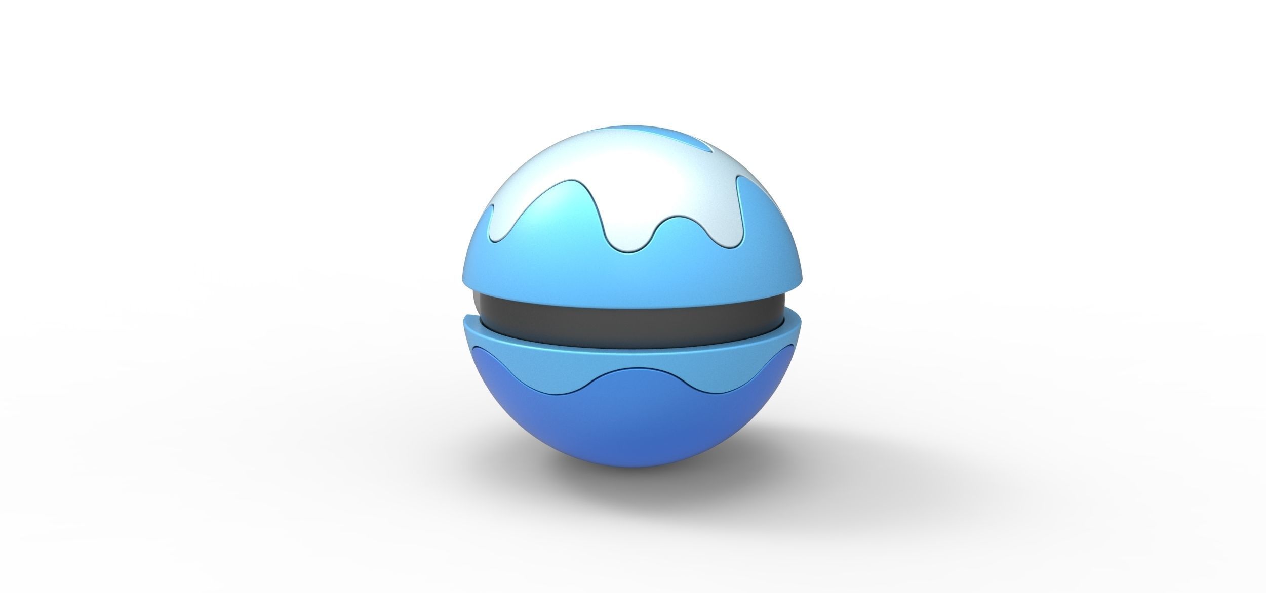 Dive Ball 3D model 3D printable CGTrader