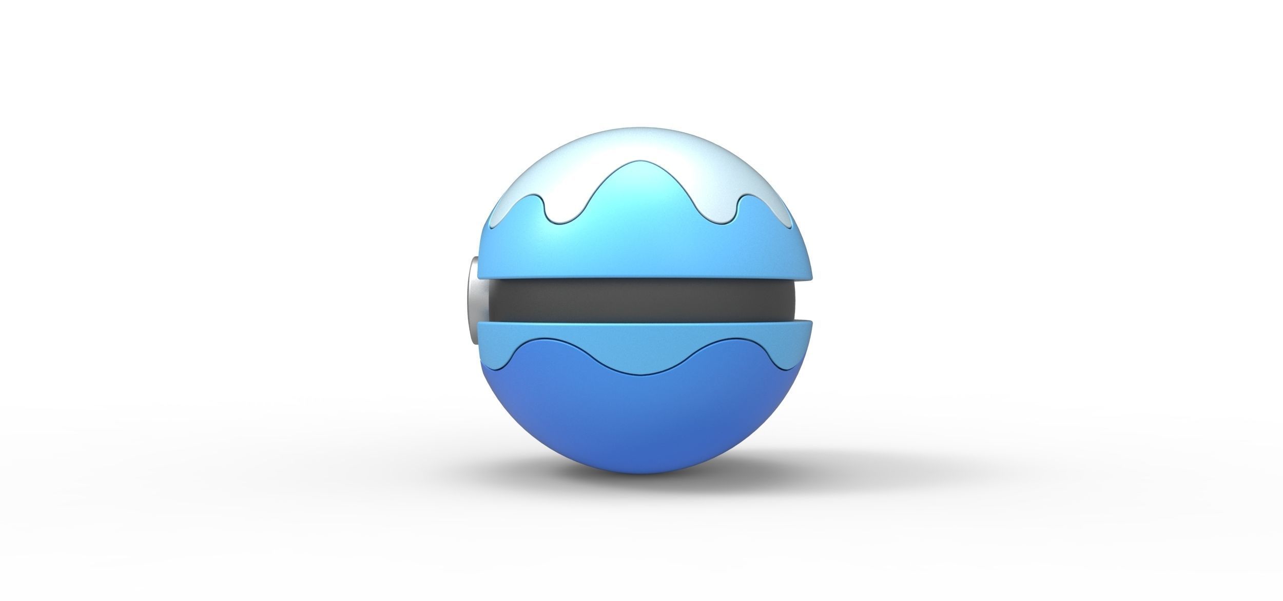 Dive Ball 3D model 3D printable CGTrader