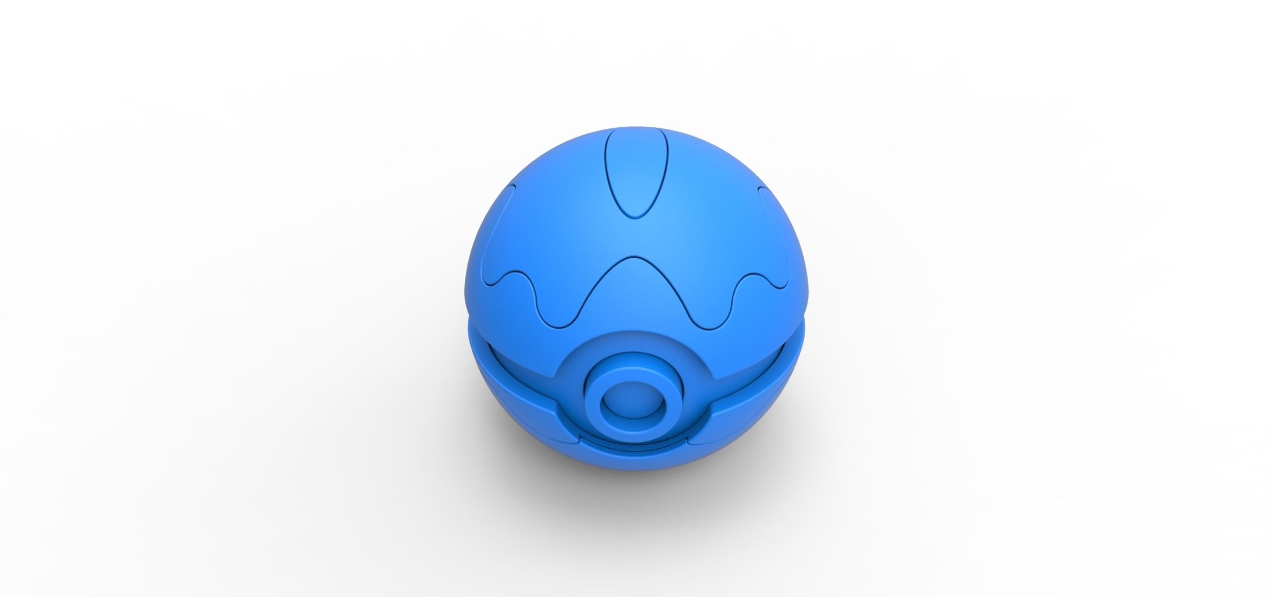 Dive Ball 3D model 3D printable CGTrader