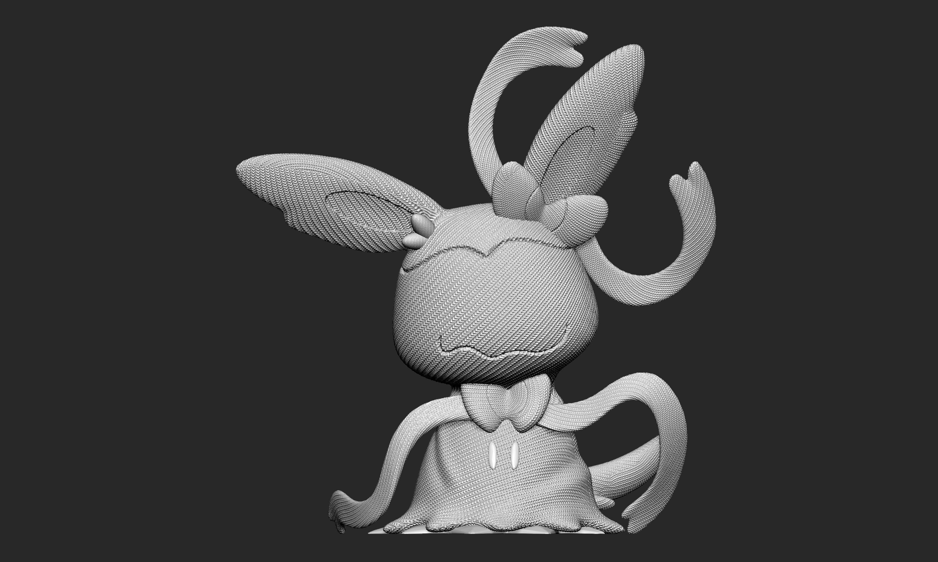 Pokemon - Mimikyu Sylveon 3D model 3D printable | CGTrader