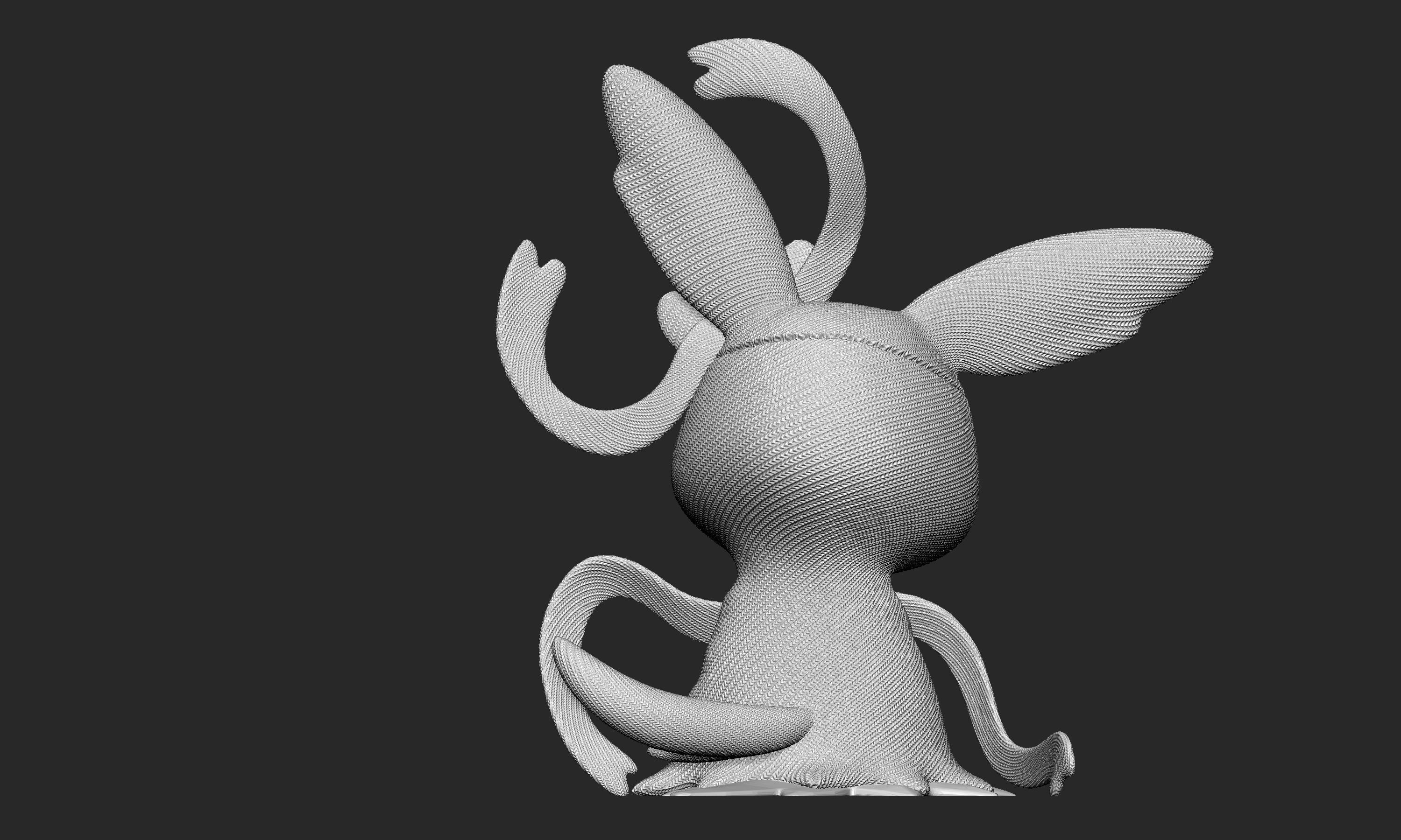 Pokemon - Mimikyu Sylveon 3D model 3D printable | CGTrader