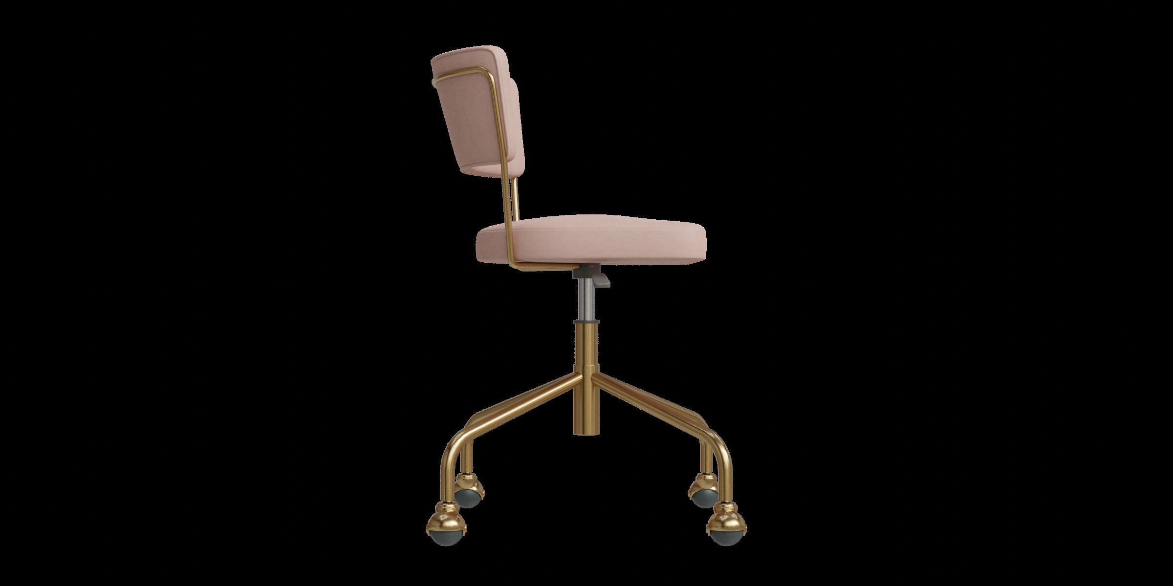 3D model Tania Gold Task Chair VR / AR / lowpoly CGTrader