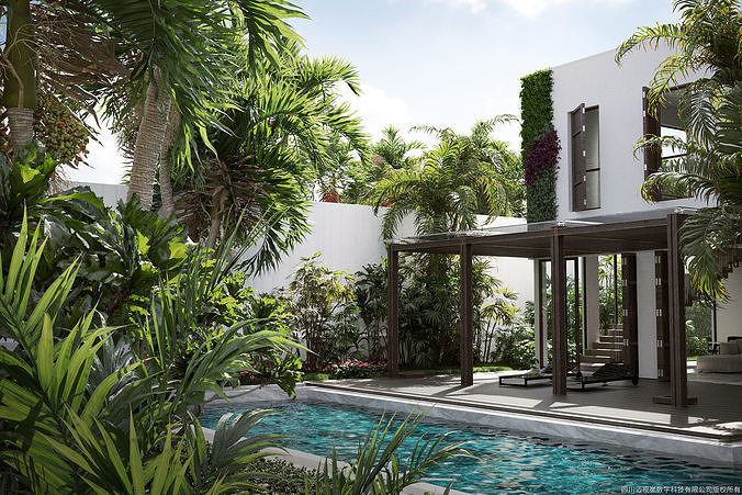 Maxtree Plant Models Vol 80 - Mesh 3D model | CGTrader