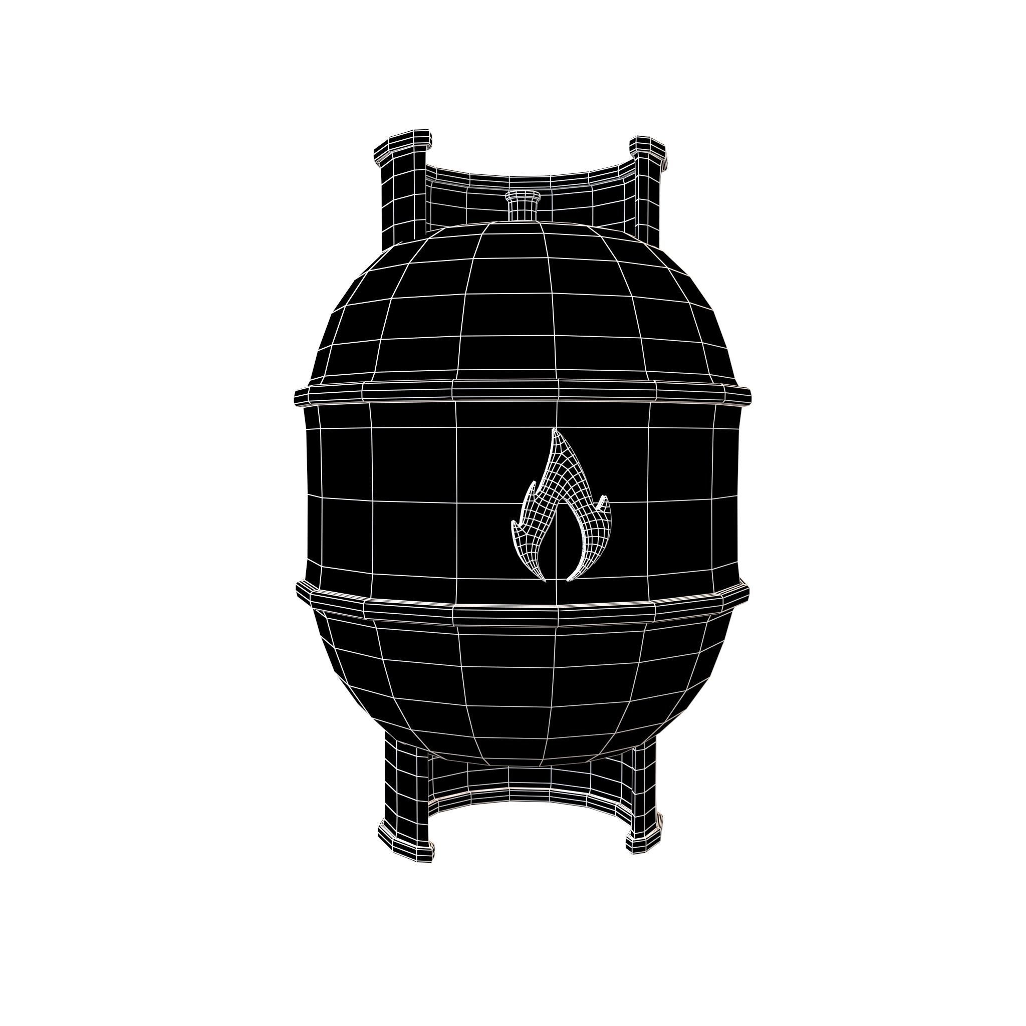 3D model LPG Tank Icon V1 005 VR / AR / low-poly | CGTrader
